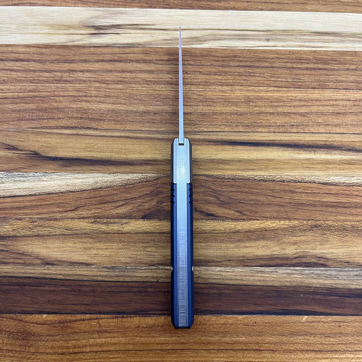 Benchmade Successor Folding Knife w/ Ash Grey & Crater Blue Aluminum Handle