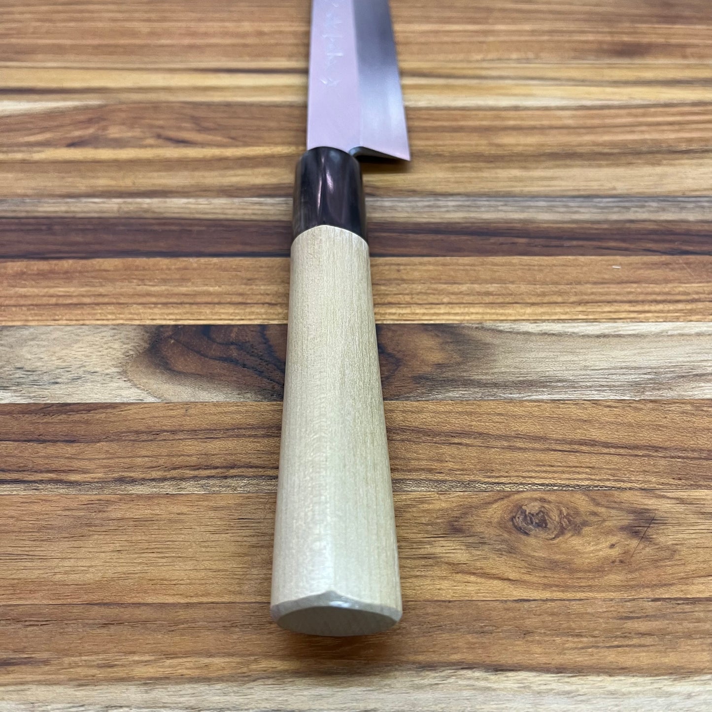 Kikuichi Elite Warikomi Gold 240mm (9.5" ) Yanagi w/ Saya