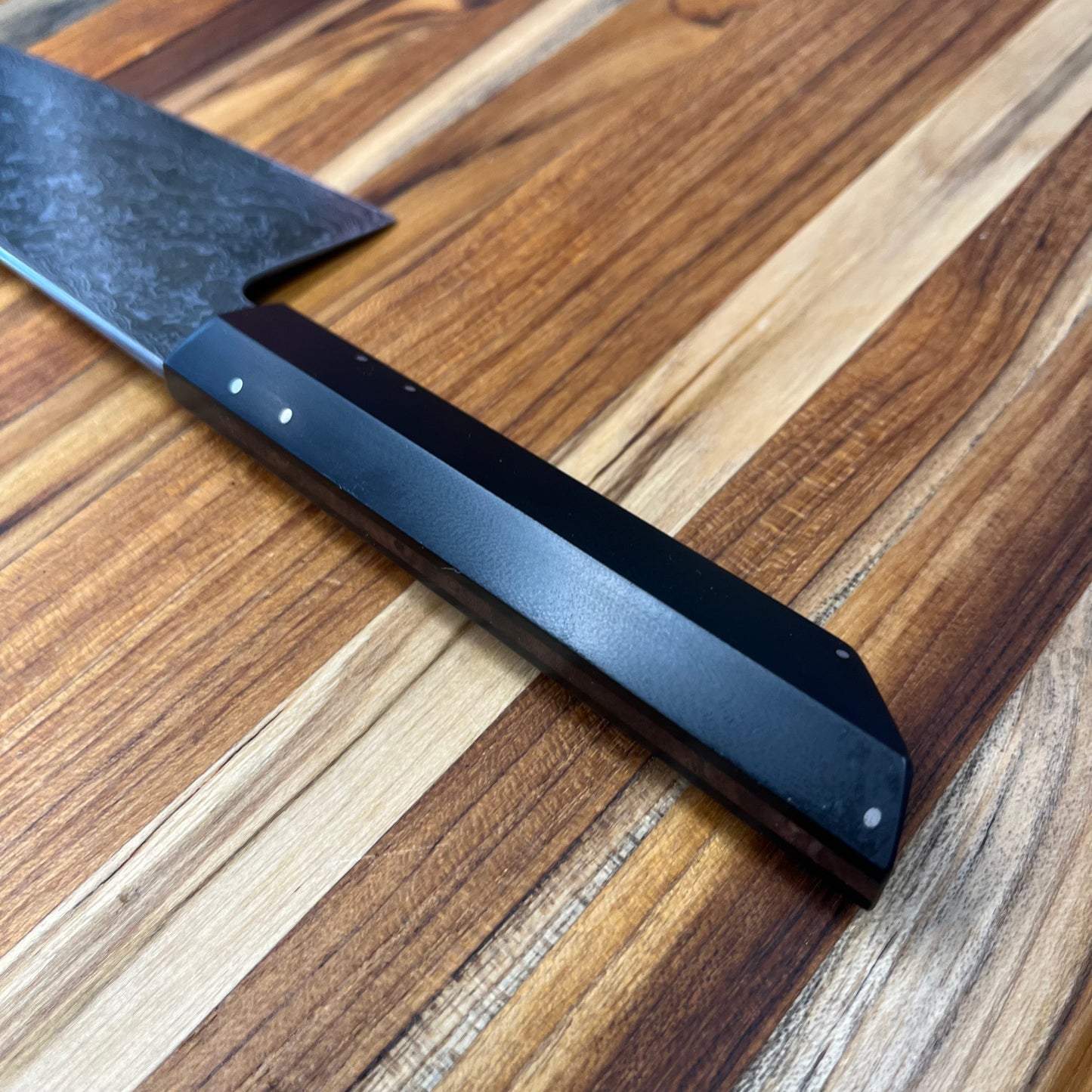 Enceladus 140mm (5.5") Nakiri w/ Walnut Burl & G10 Handle