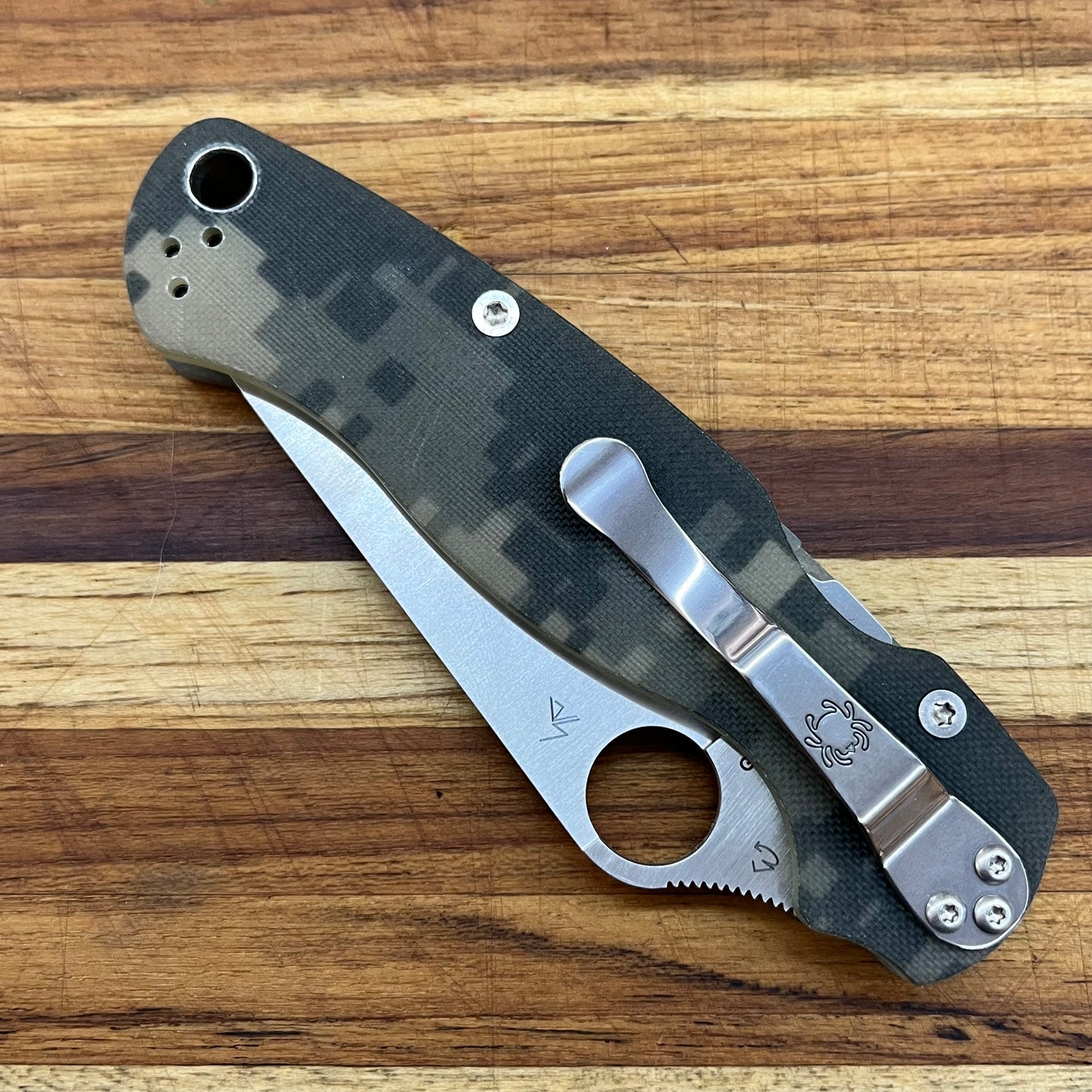 Spyderco Para Military 2 Camo G10 Folder