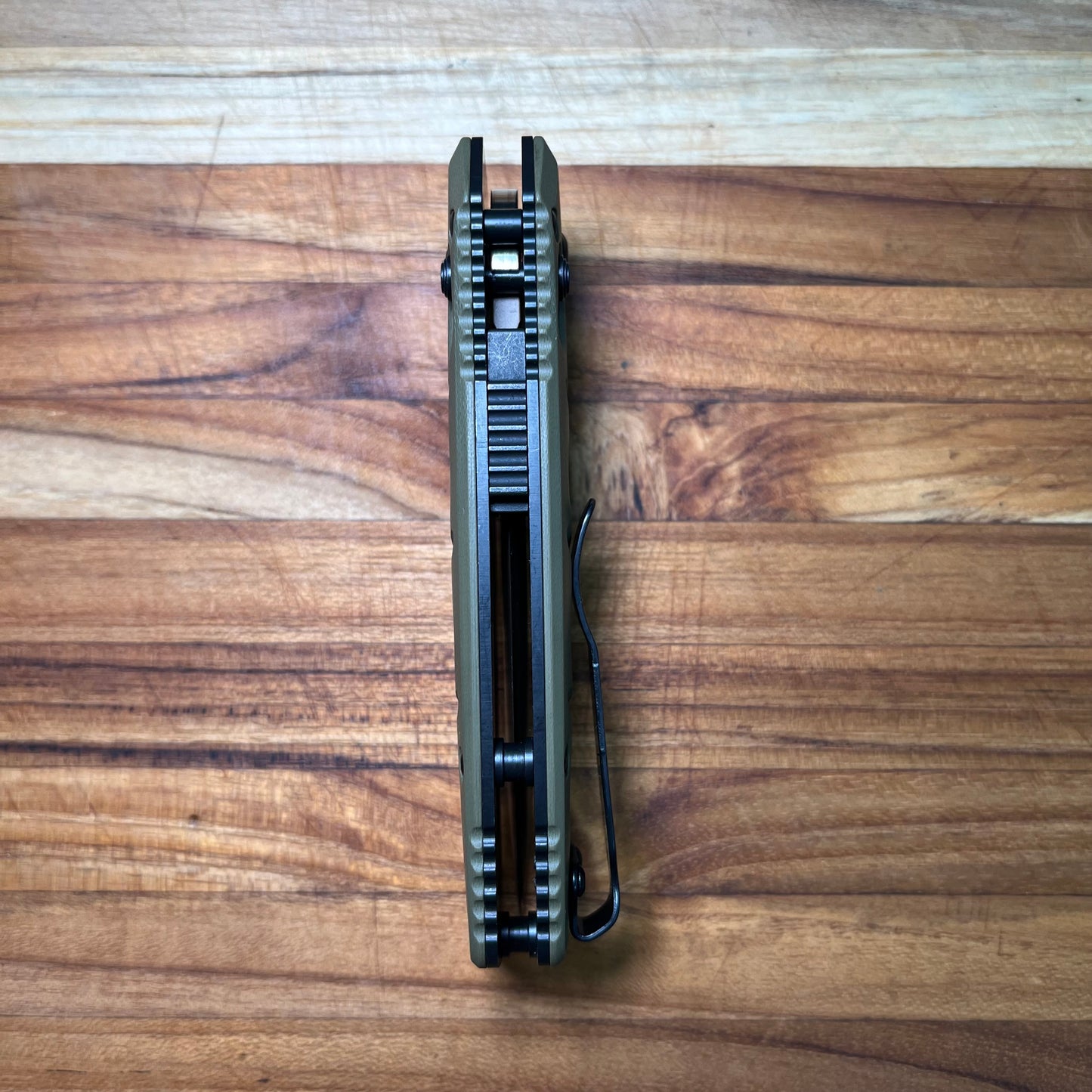 Benchmade Mini Adamas 3.25" Auto w/ OD Green G10 Handle