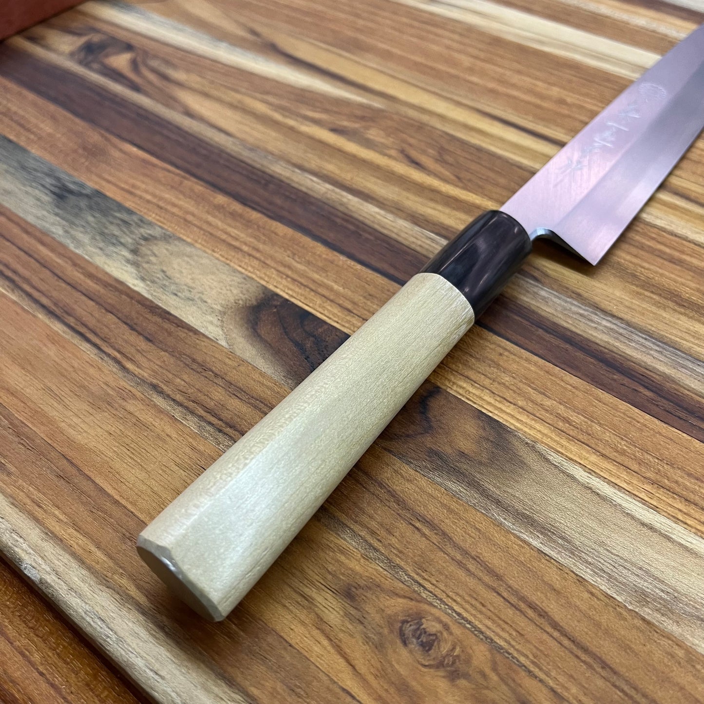 Kikuichi Elite Warikomi Gold 240mm (9.5" ) Yanagi w/ Saya
