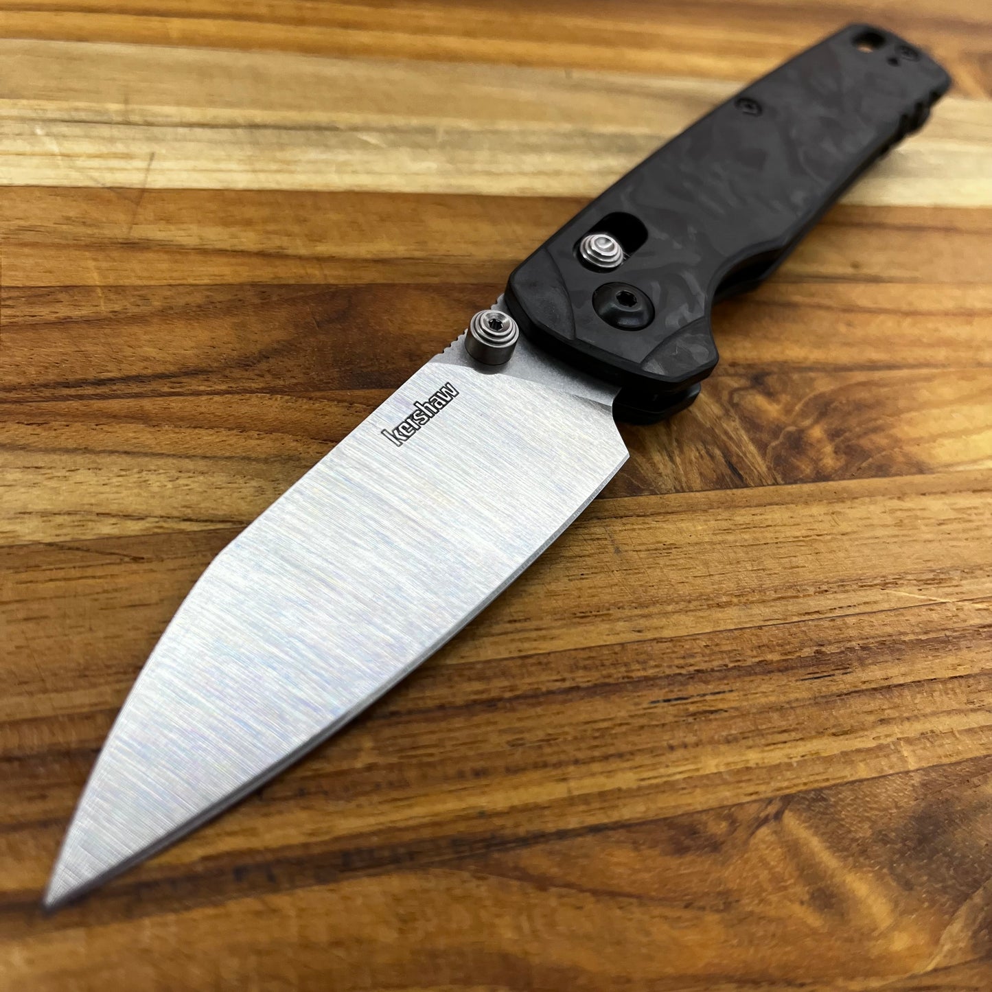 Kershaw Bel Air 3" Folding Knife w/ Marbled Carbon Fiber Handle