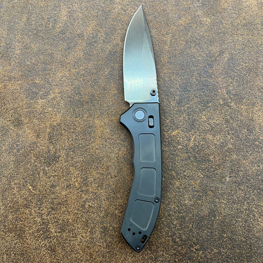 Benchmade Narrows 3.5" All Black Folding Knife w/ Matte Black Titanium Handle