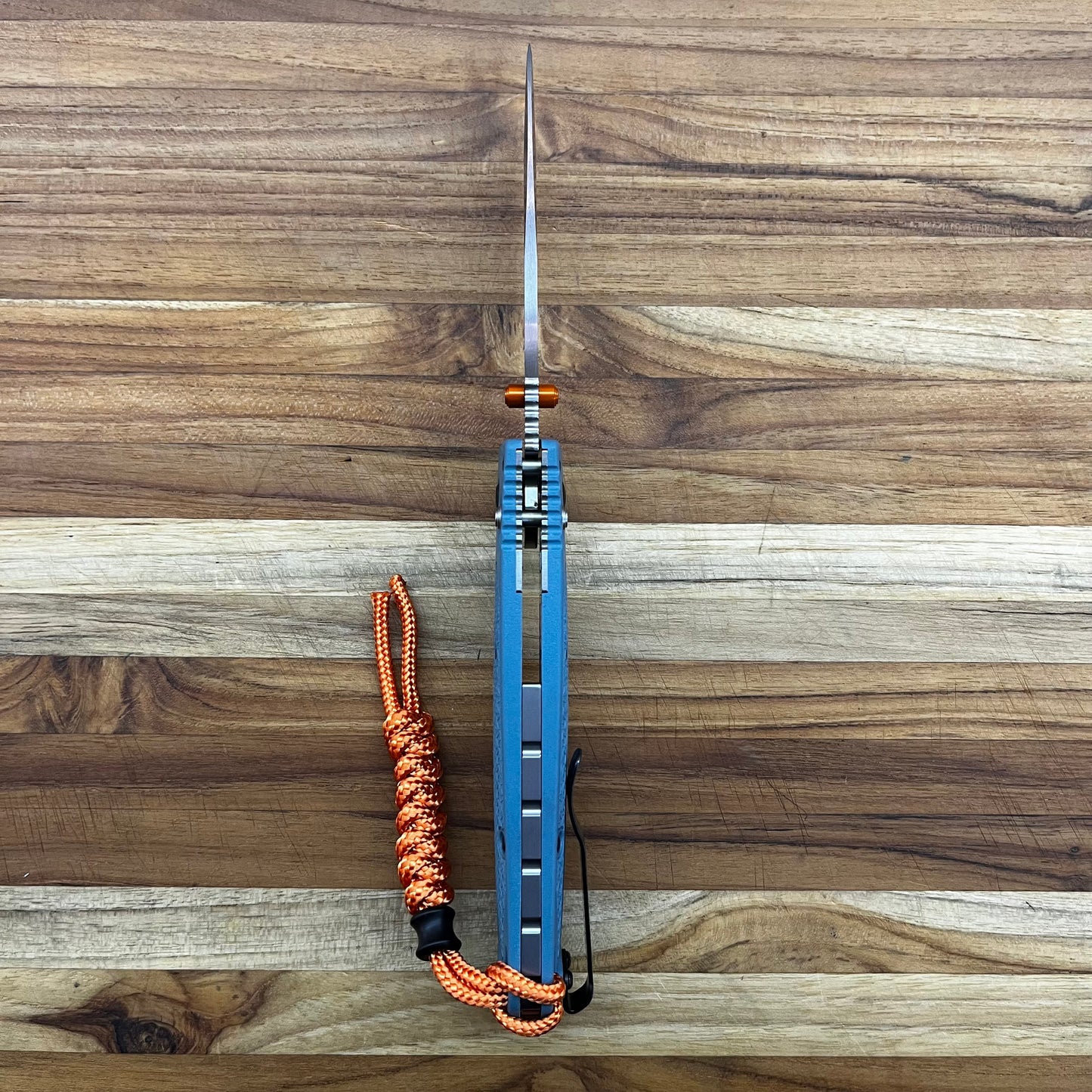 Benchmade Adira 3.5” Folding Knife w/ P/S Depth Blue Grivory Handle