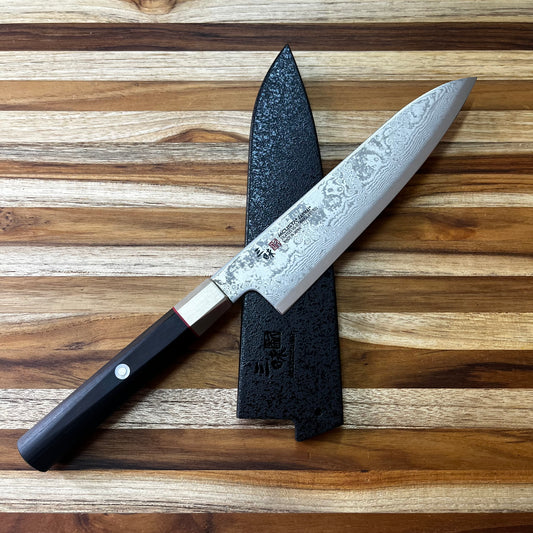 Mcusta Zanmai Black Lacquer 180mm (7") Gyuto Saya w/ Pin