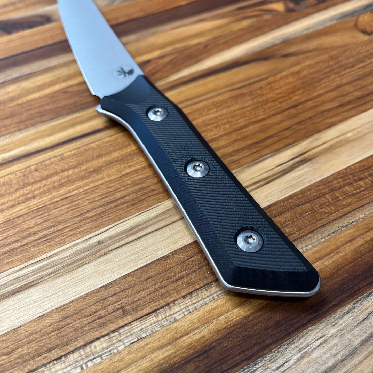 Microtech Culinary 6" Boning Knife w/ Black G10 Handle
