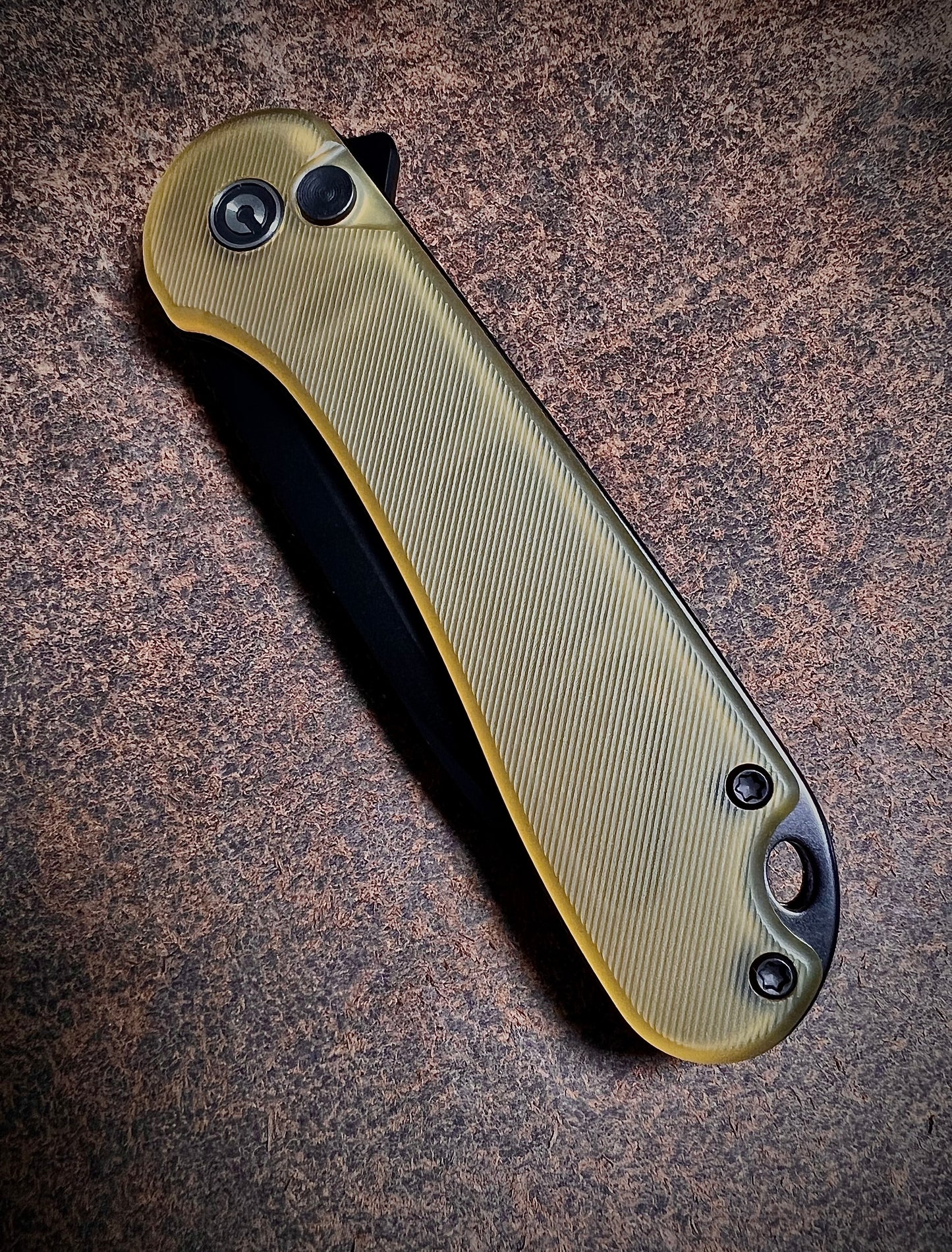 Civivi C18062P-8 Elementum II Ultem Black 2.96" Nitro-V Buttonlock Knife