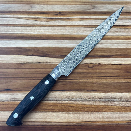 Zwilling Kramer Euroline Stainless Steel Damascus 9" Slicing Knife