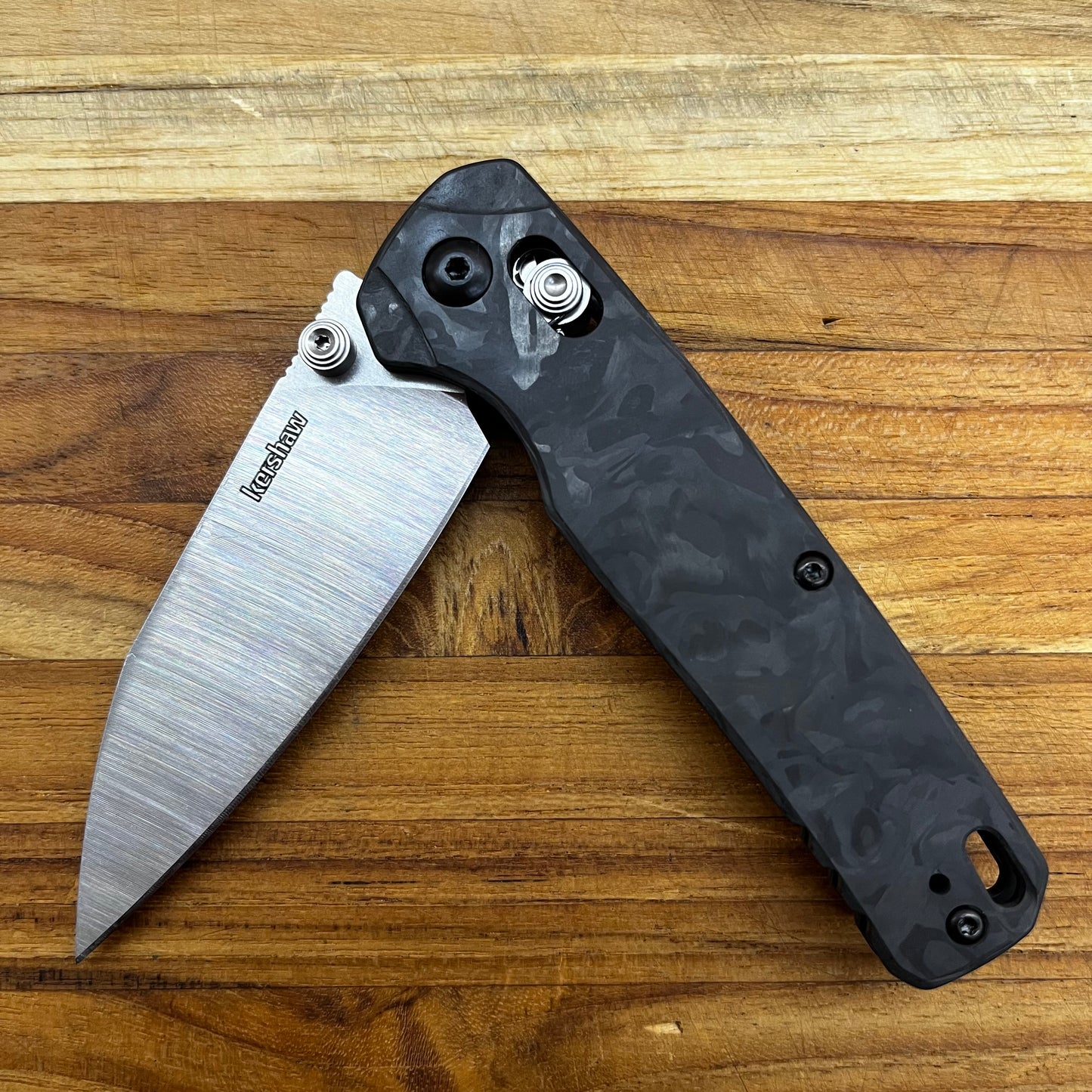 Kershaw Bel Air 3" Folding Knife w/ Marbled Carbon Fiber Handle