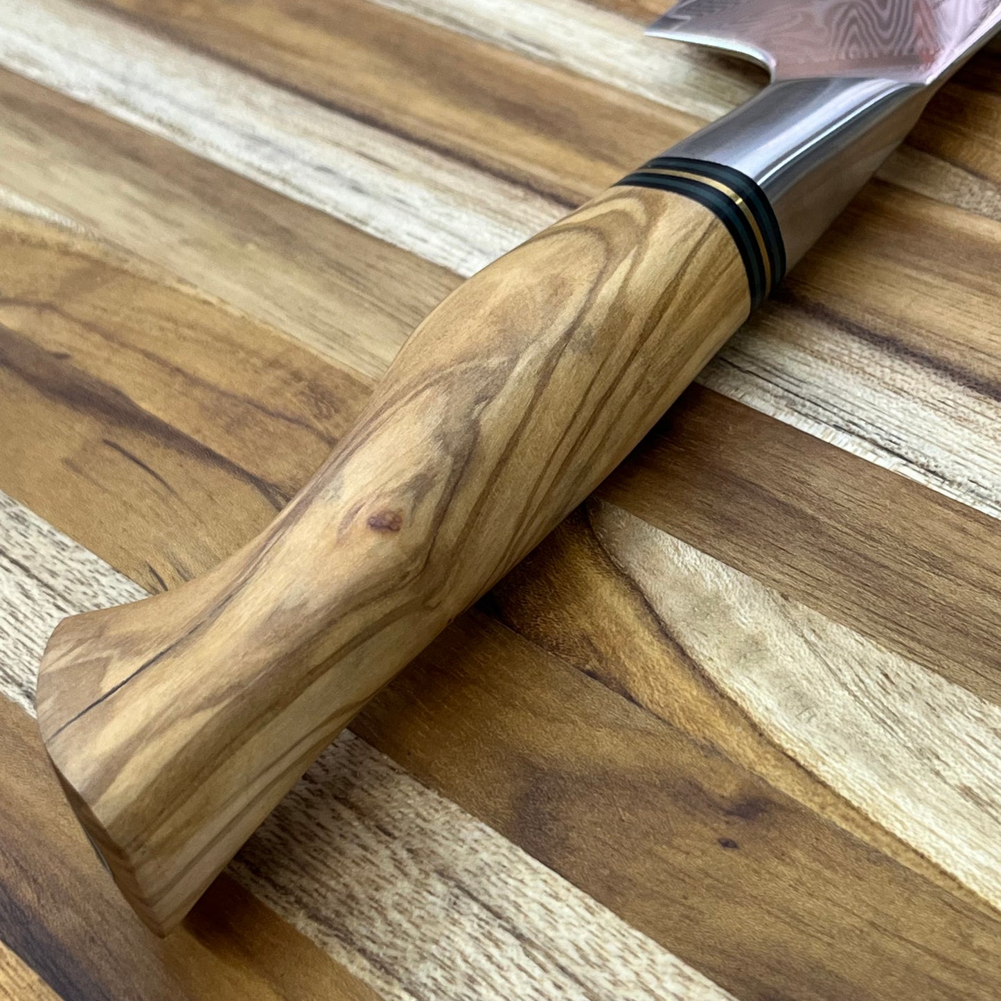Ryda Knives ST650 Series 170mm (7") Santoku w/ Hollow-Ground