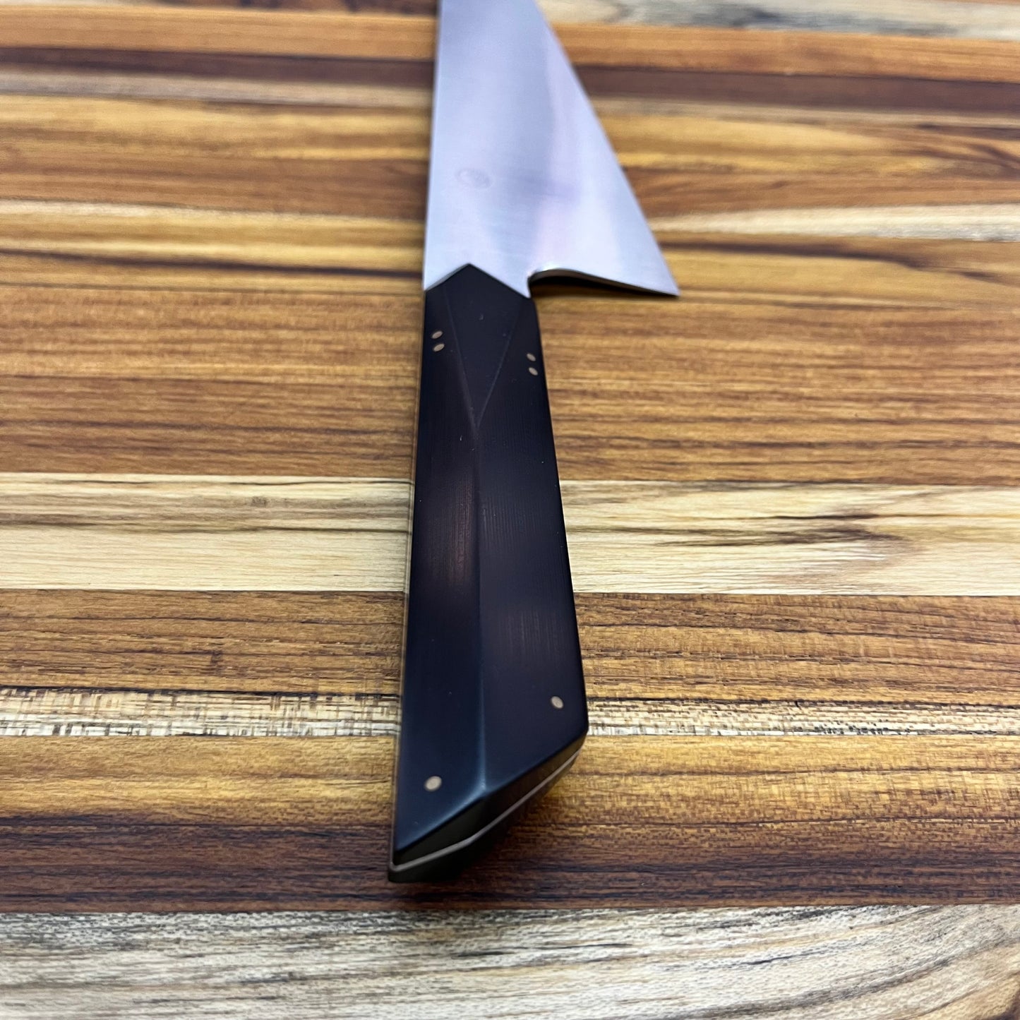 Enceladus 200mm (7.75") Gyuto w/ Black G10 Handle