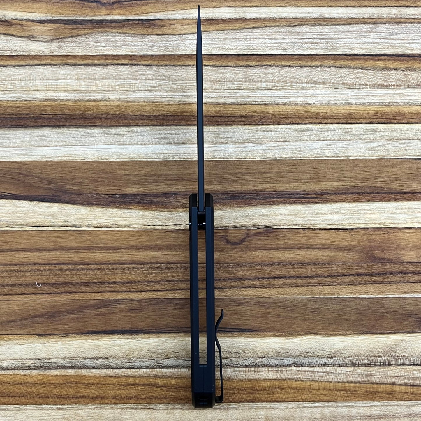 Pro-Tech Mordax 3.5" All Black Flipping Knife w/ Gridlock Texture