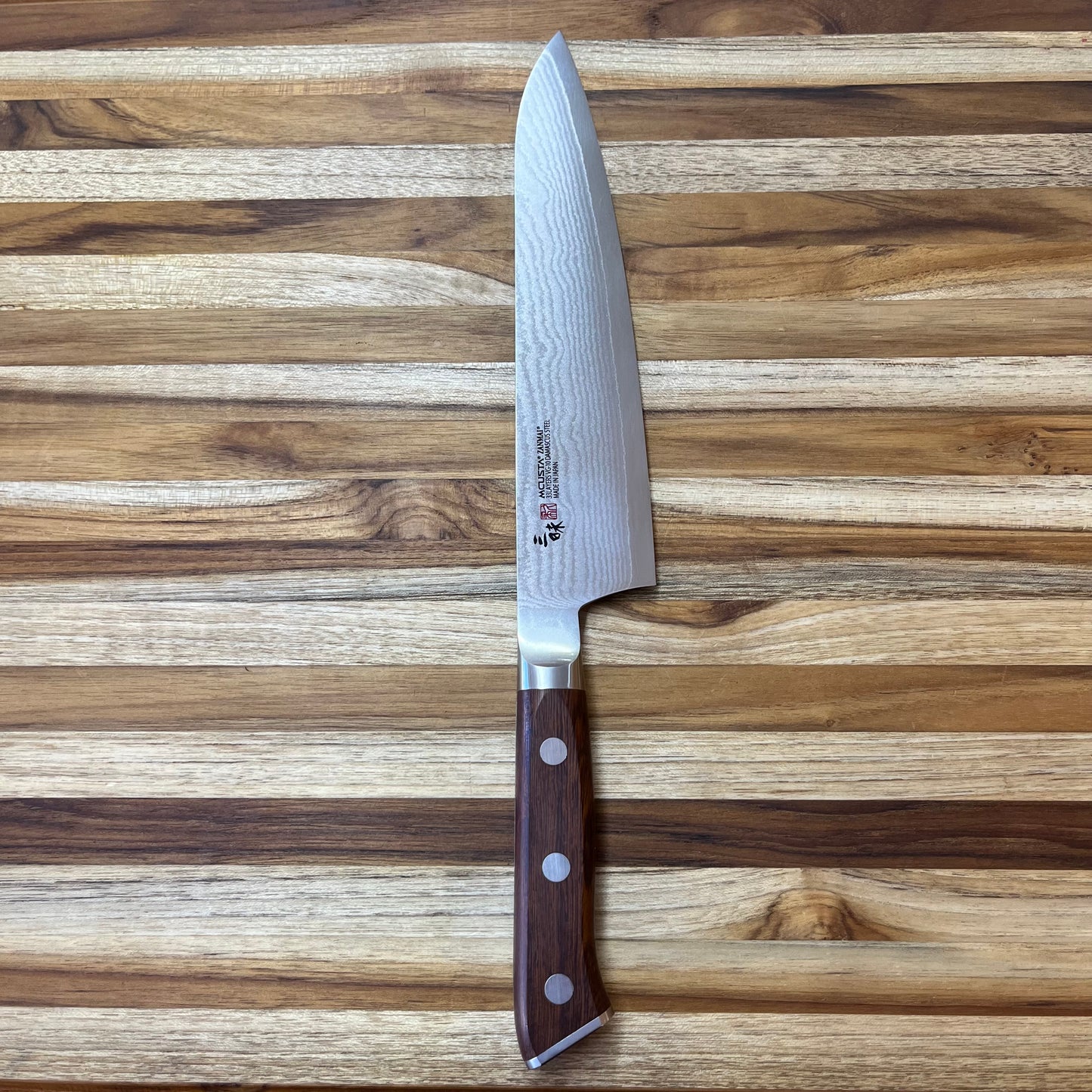 Mcusta Zanmai Classic Premium Damascus Ironwood 210mm (8.25") Gyuto
