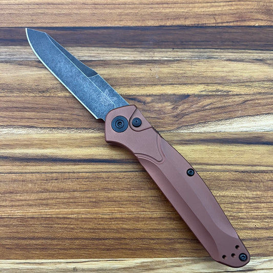 Benchmade Osborne 3.5" Auto w/ Burnt Copper Aluminum Handle