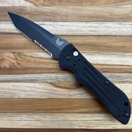 Benchmade Stryker 3.5" Auto w/ Black Aluminum Handle