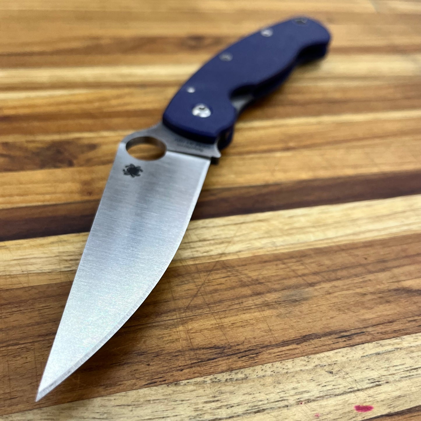 Spyderco Military S110V Blue G10 Folder