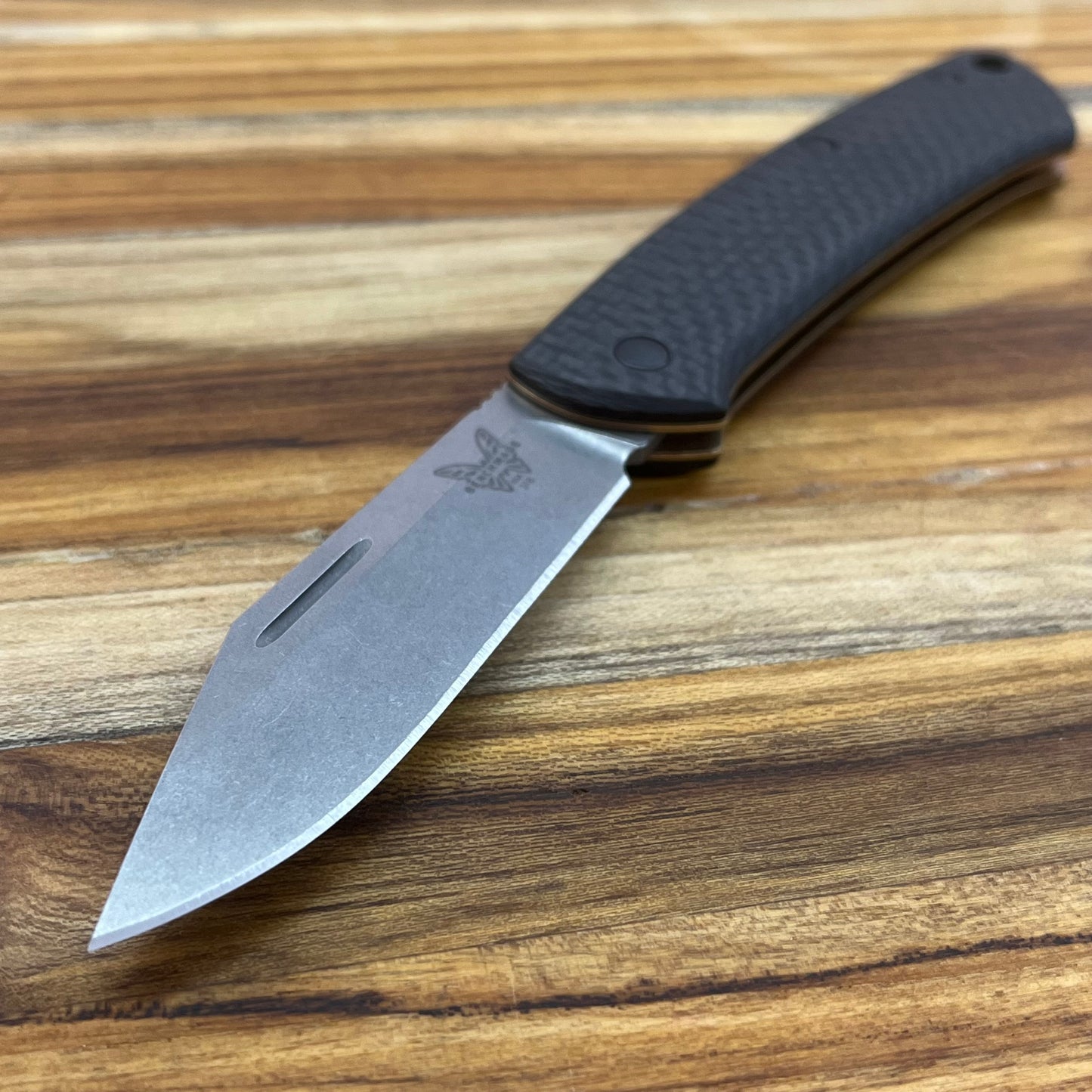 *DISCONTINUED* Benchmade Proper 3" Slip Joint Knife w/ Carbon Fiber Handle