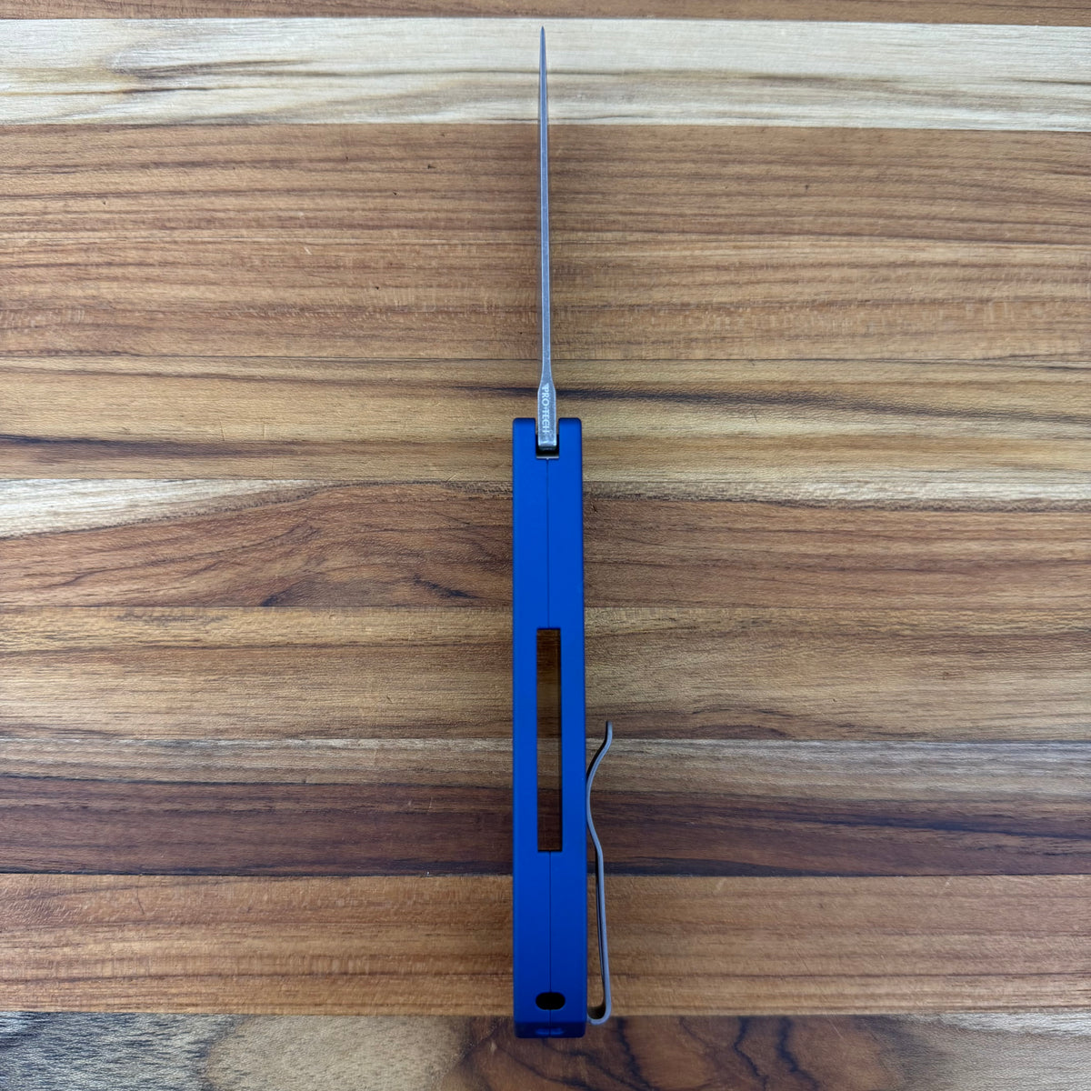 Pro-Tech Brend Classic 3" Auto w/ Blue Aluminum Handle