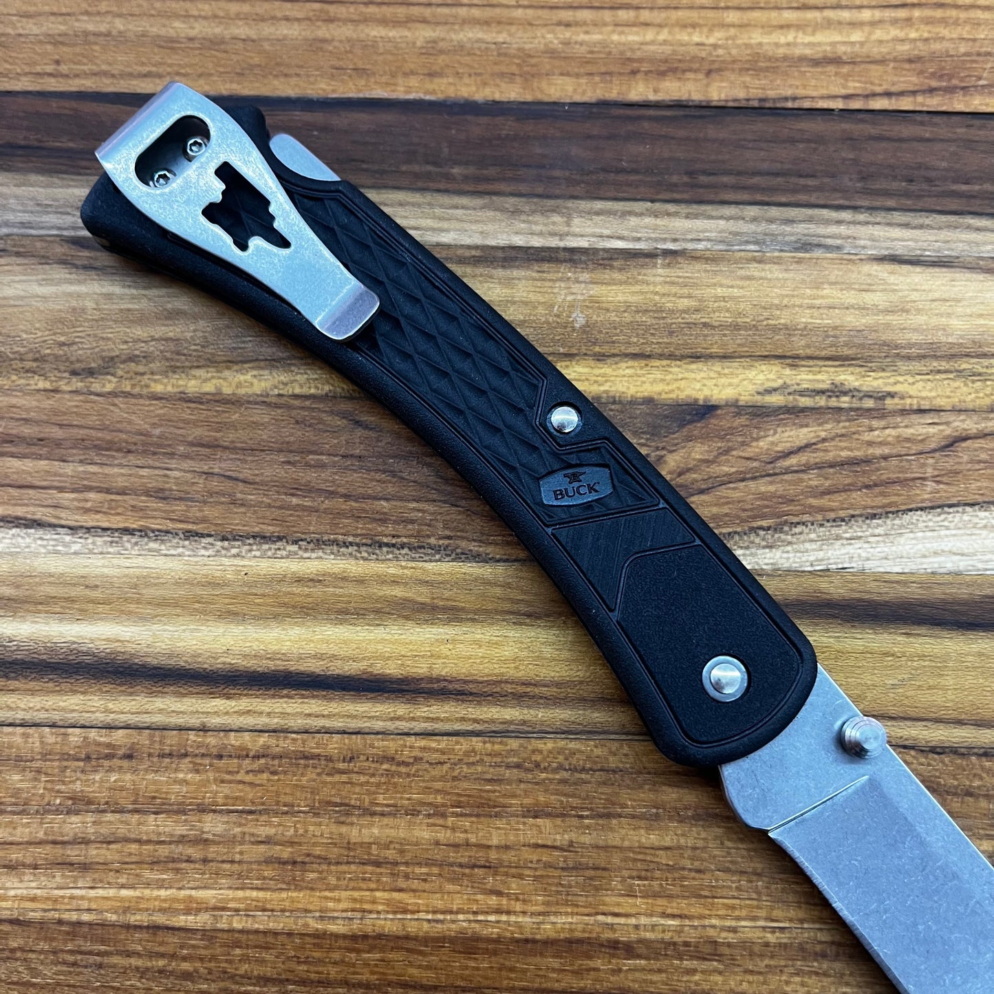 Buck 110 Slim Select Black Lockback Knife