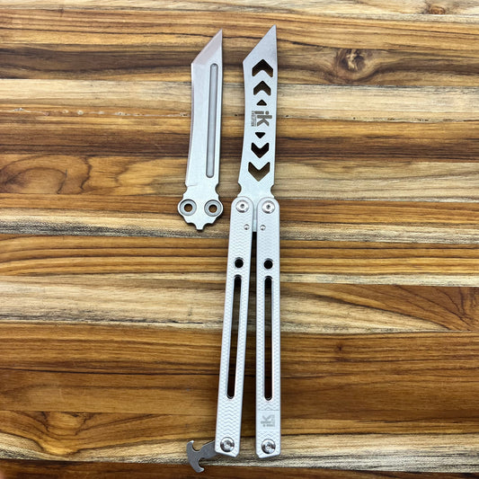 Instaknives Evolution Insta-Kit 5.25" Butterfly Knife w/ Trainer Blade & Parts