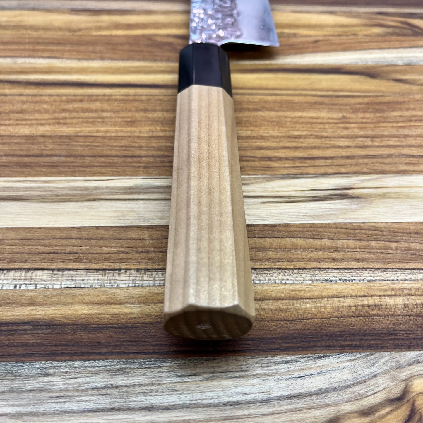 Kikuichi 67 Layer Mirror Damascus Tsuchime 210mm (8.25") Kiritsuke
