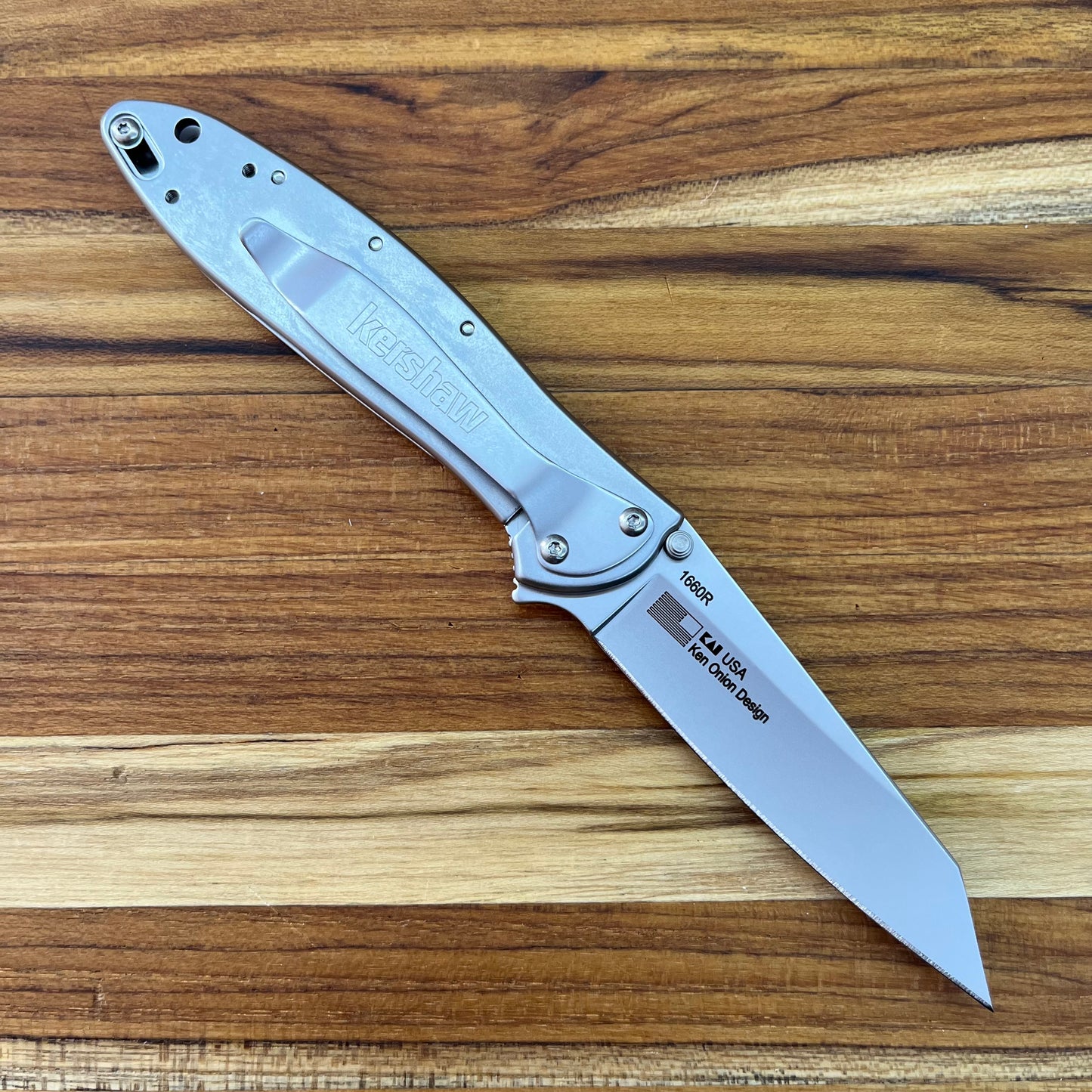 Kershaw Random Leek 3" Flipping Knife w/ Stainless Steel Handle