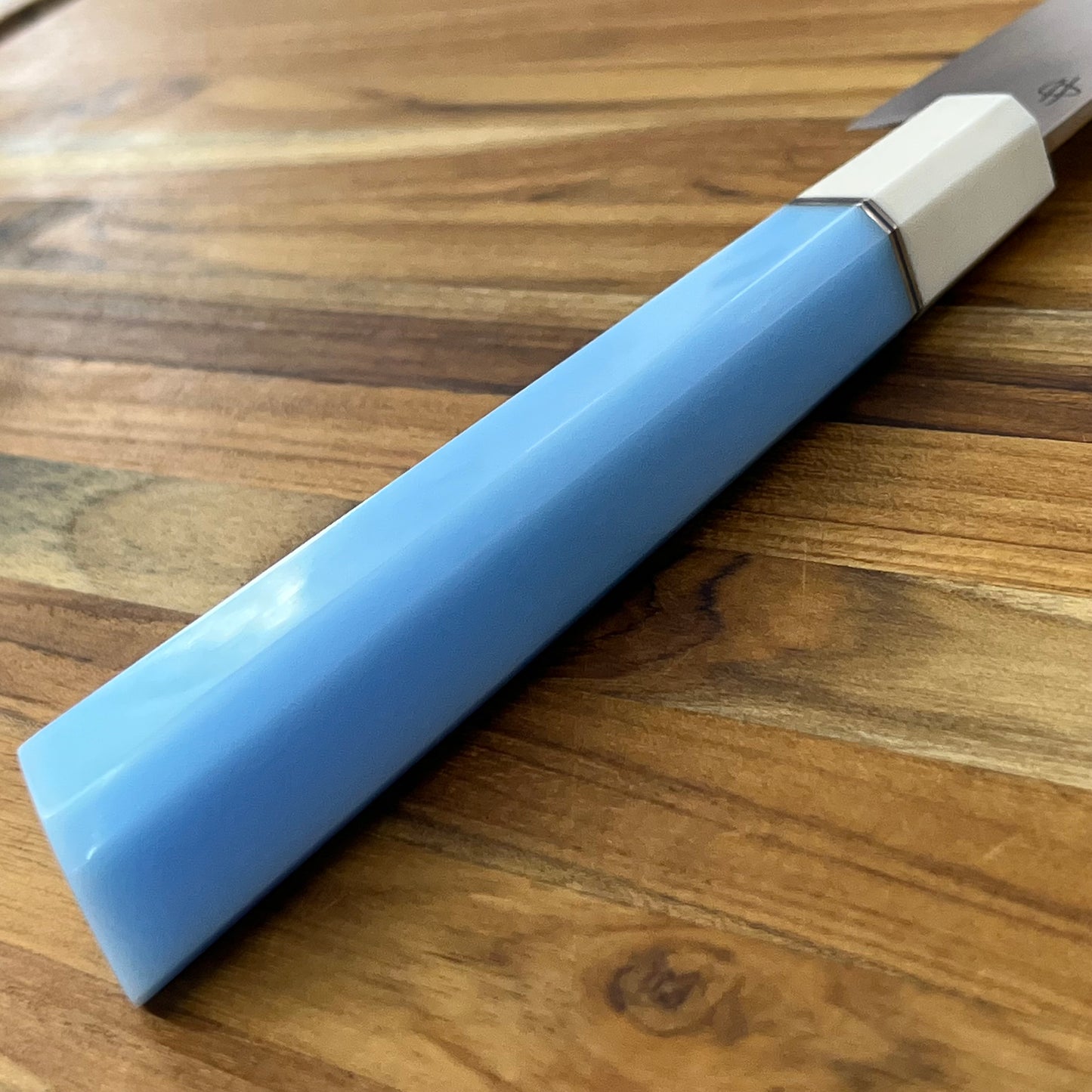 Alfredo Faccipieri 150mm (5.75") Petty w/ Light Blue "Dolce Vita" Vespa Resin Handle