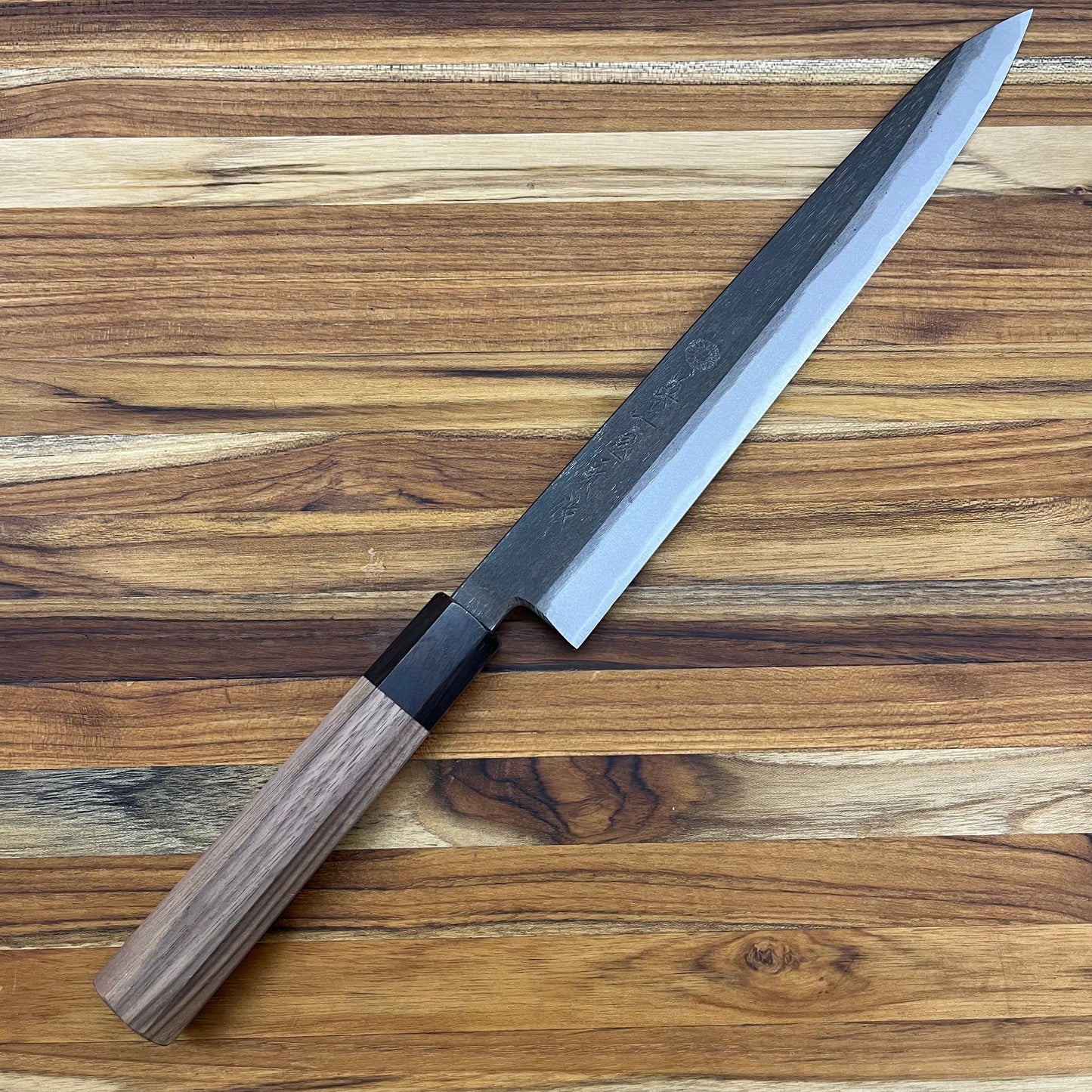 Kikuichi Kurouchi Carbon Steel 270mm (10.5") Sujihiki