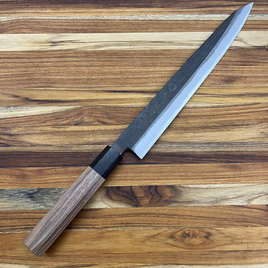 Kikuichi Kurouchi Carbon Steel 270mm (10.5") Sujihiki