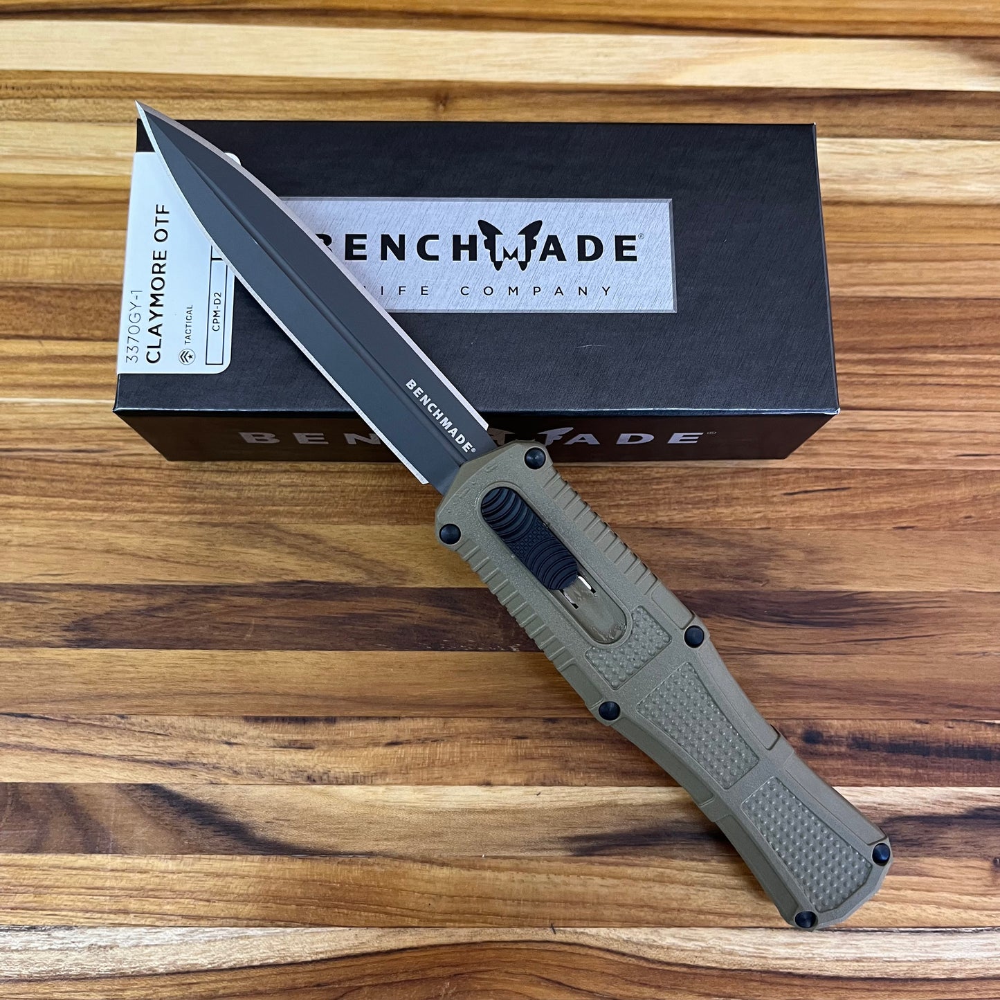 Benchmade Claymore 4" OTF w/ Ranger Green Grivory