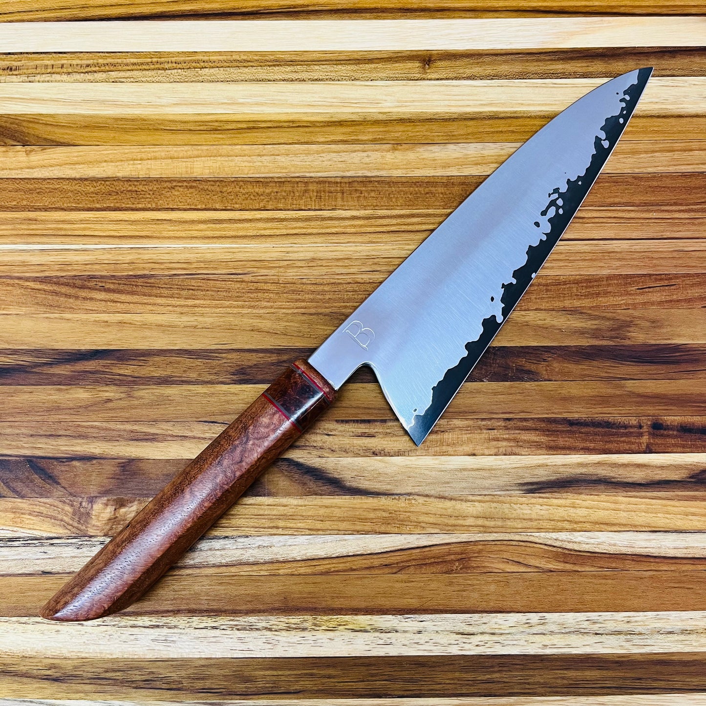 Baldwin Blades 8" Gyuto w/ Sapelle Handle