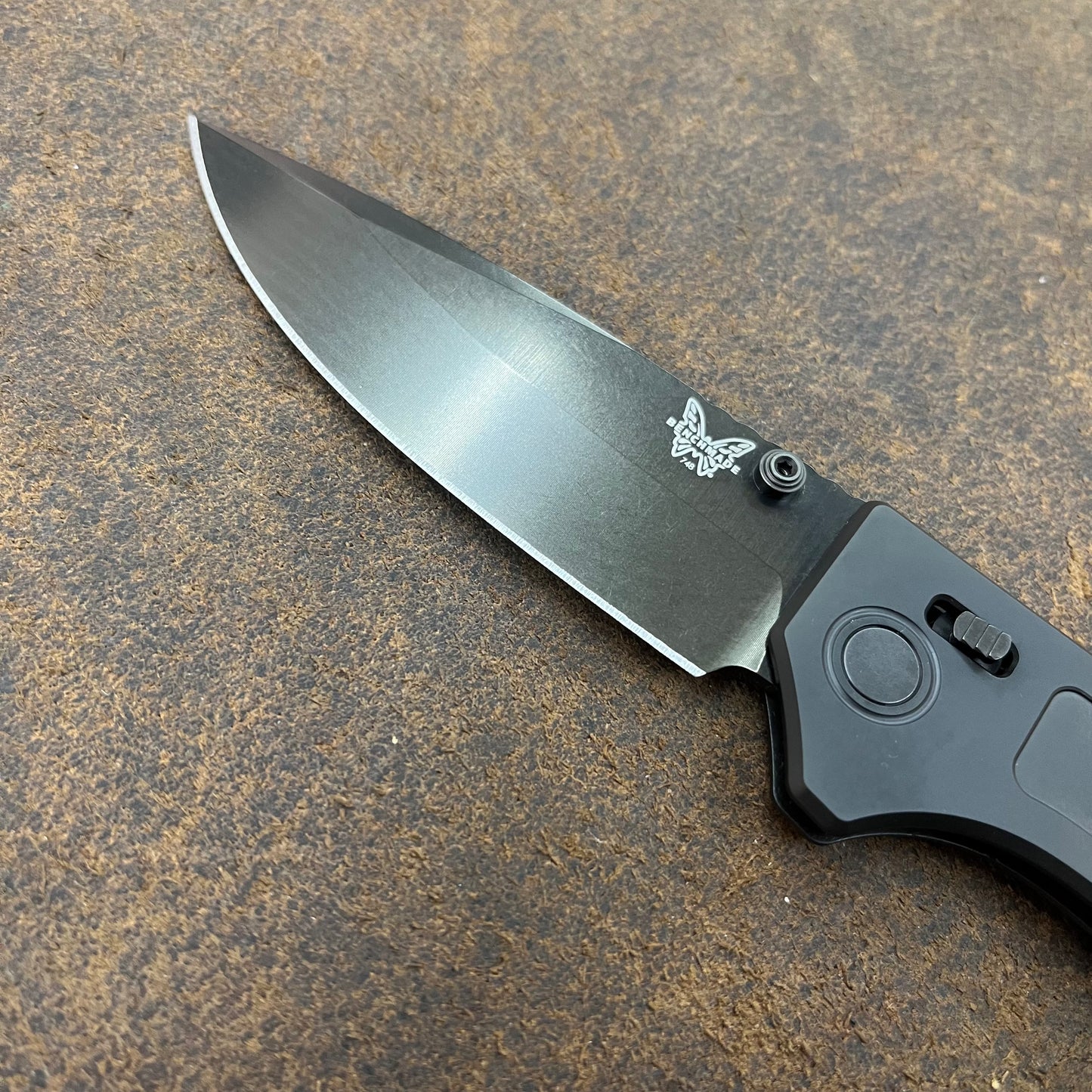 Benchmade Narrows 3.5" All Black Folding Knife w/ Matte Black Titanium Handle