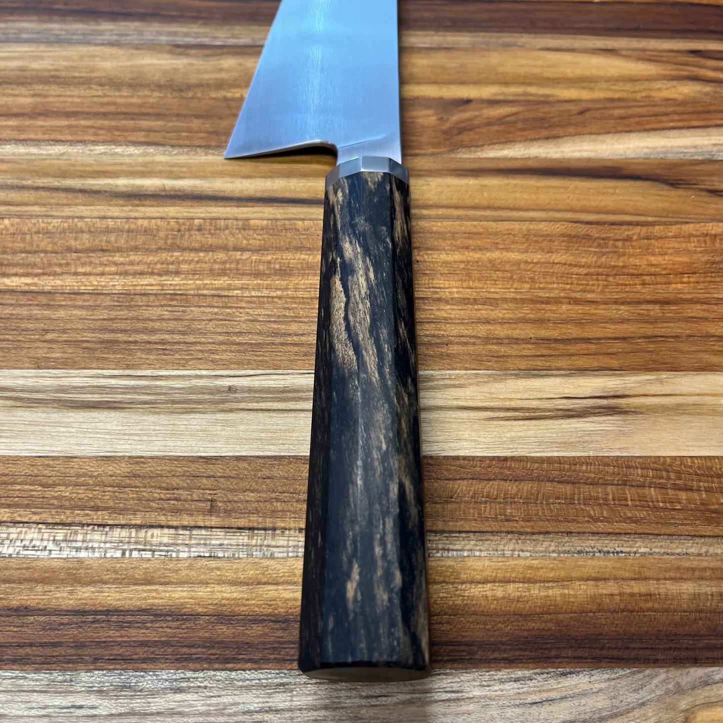 Enceladus 210mm (8.25") K-Tip Gyuto w/ Pale Moon Ebony & Titanium Handle