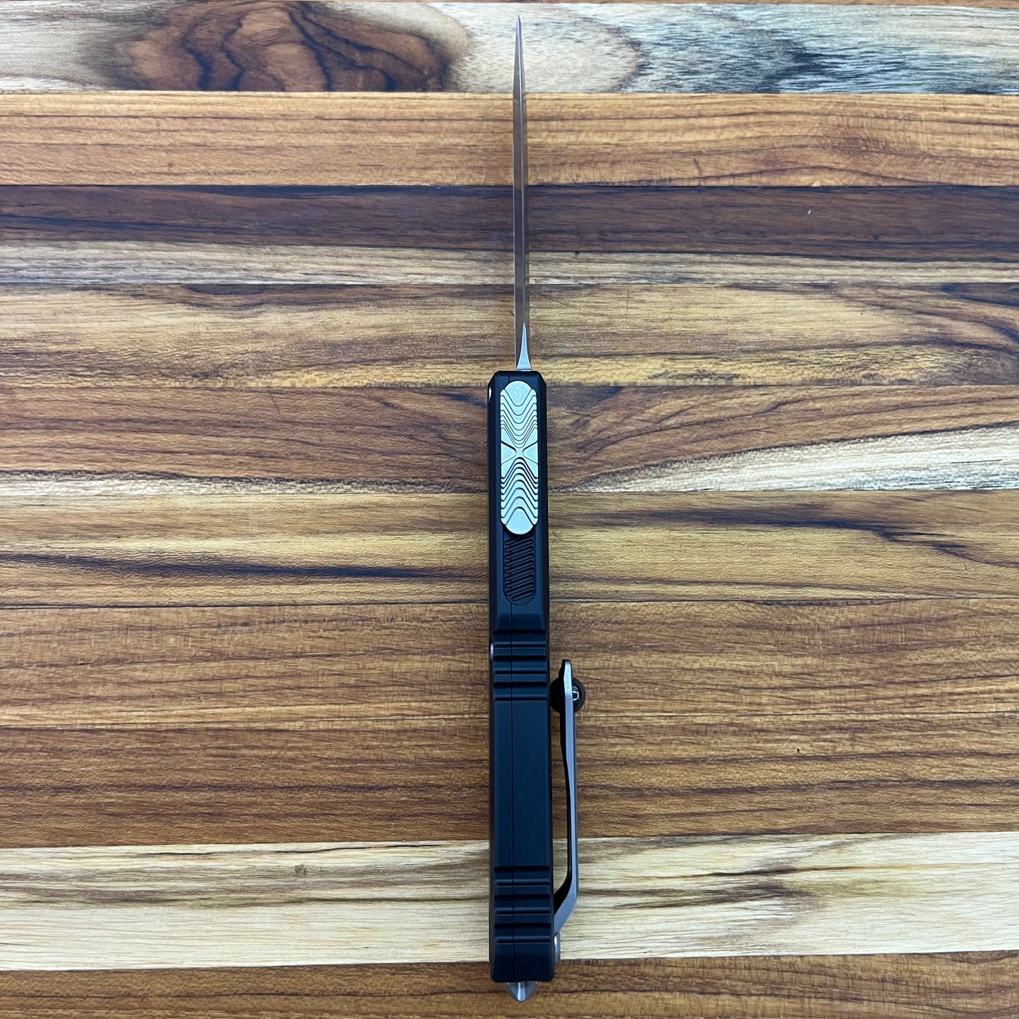 Microtech Ultratech Gen III ZBP D/E 3.5" OTF w/ Black Aluminum Handle