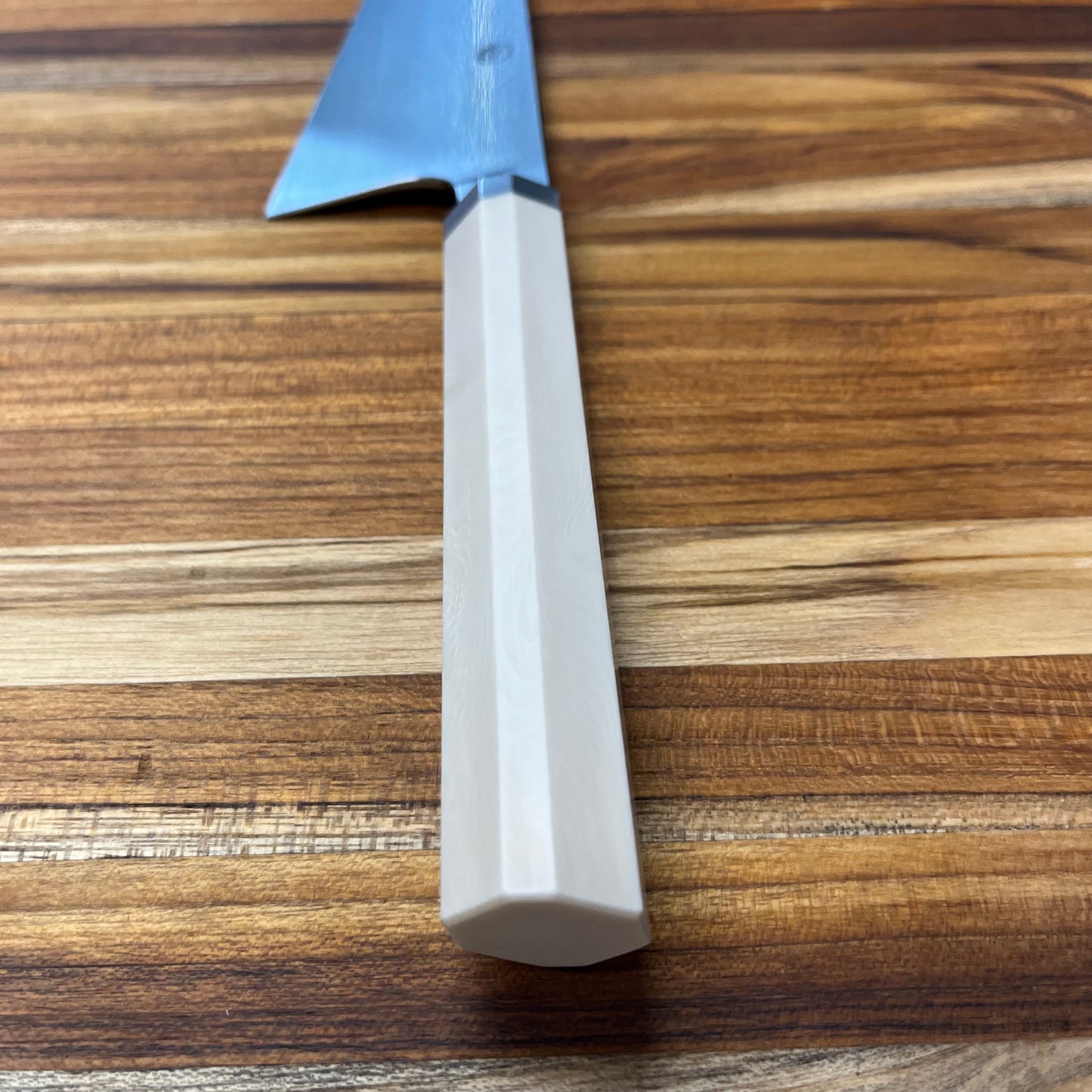 Enceladus 180mm (7") K-Tip Petty w/ Faux Ivory & Titanium Handle