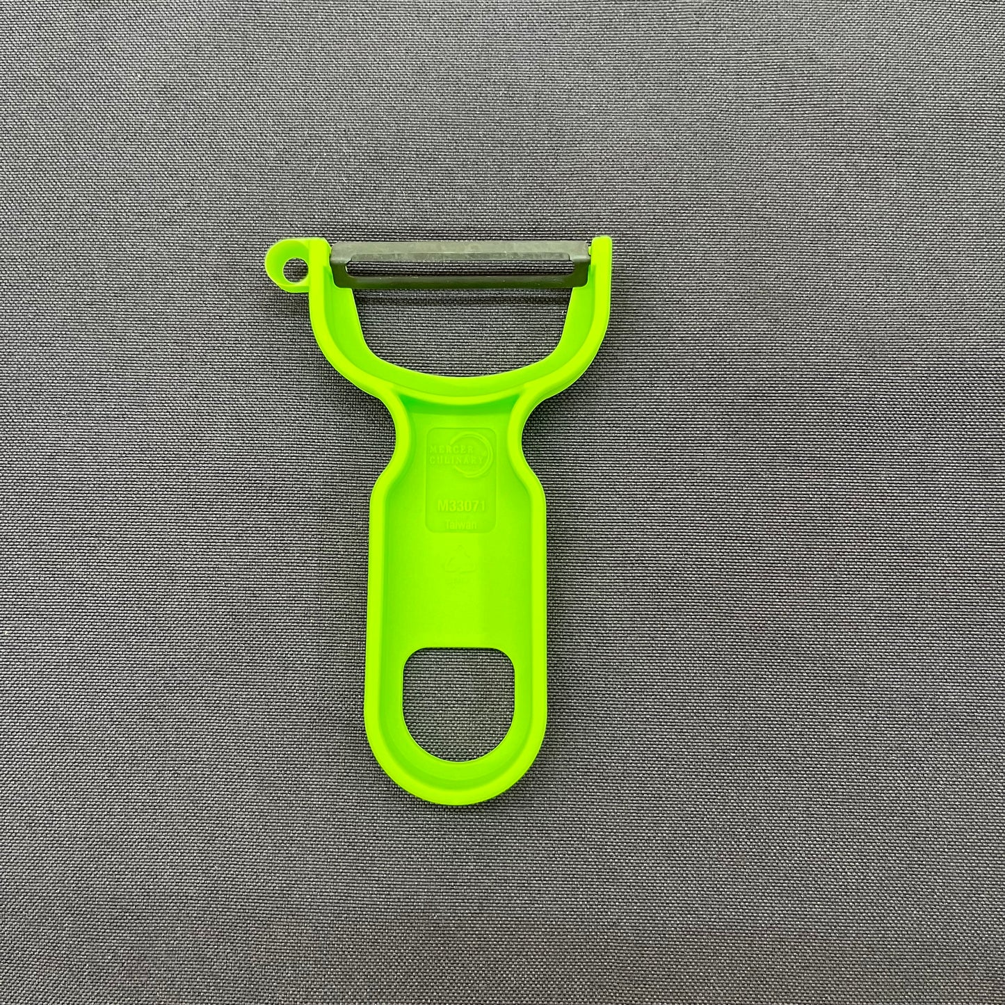 Mercer Tools Green Y Peeler w/ Carbon Steel Blade