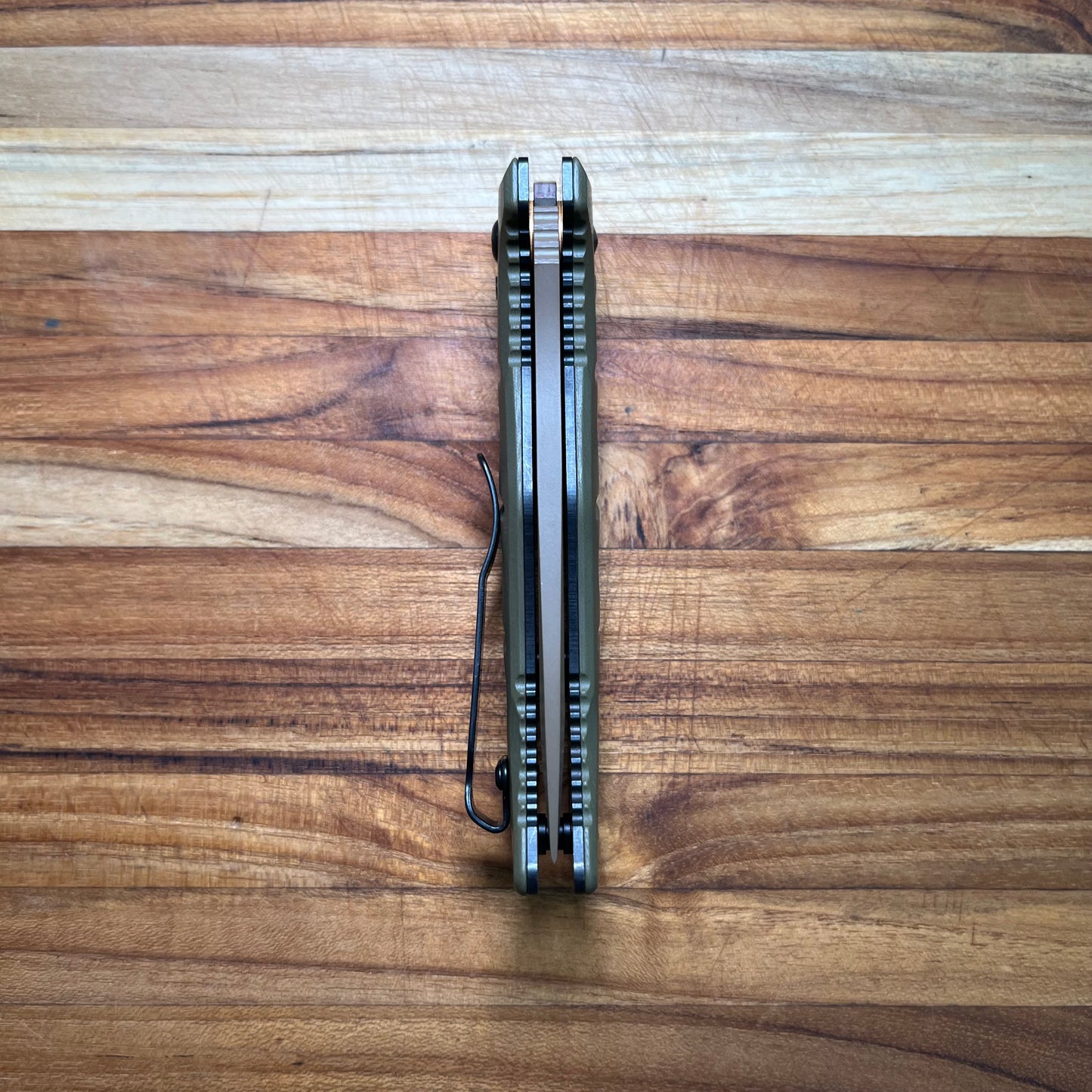 Benchmade Mini Adamas 3.25" Auto w/ OD Green G10 Handle