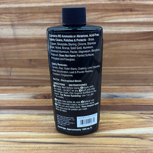 Liquid Polish for Metal, Fiberglass, Plastic & Paint - 7.6 oz. Bottle