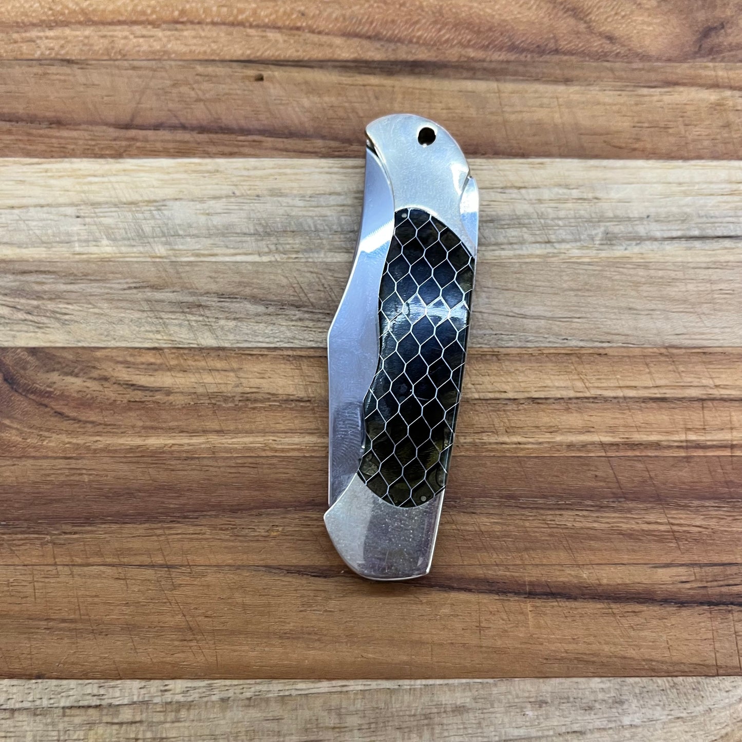 *DISCONTINUED* Boker Boyscout 3" Black Honeycomb