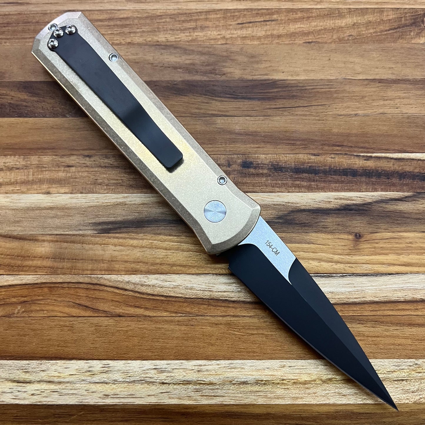 Pro-Tech Godson 3.25" Auto w/ AlBronze Handle