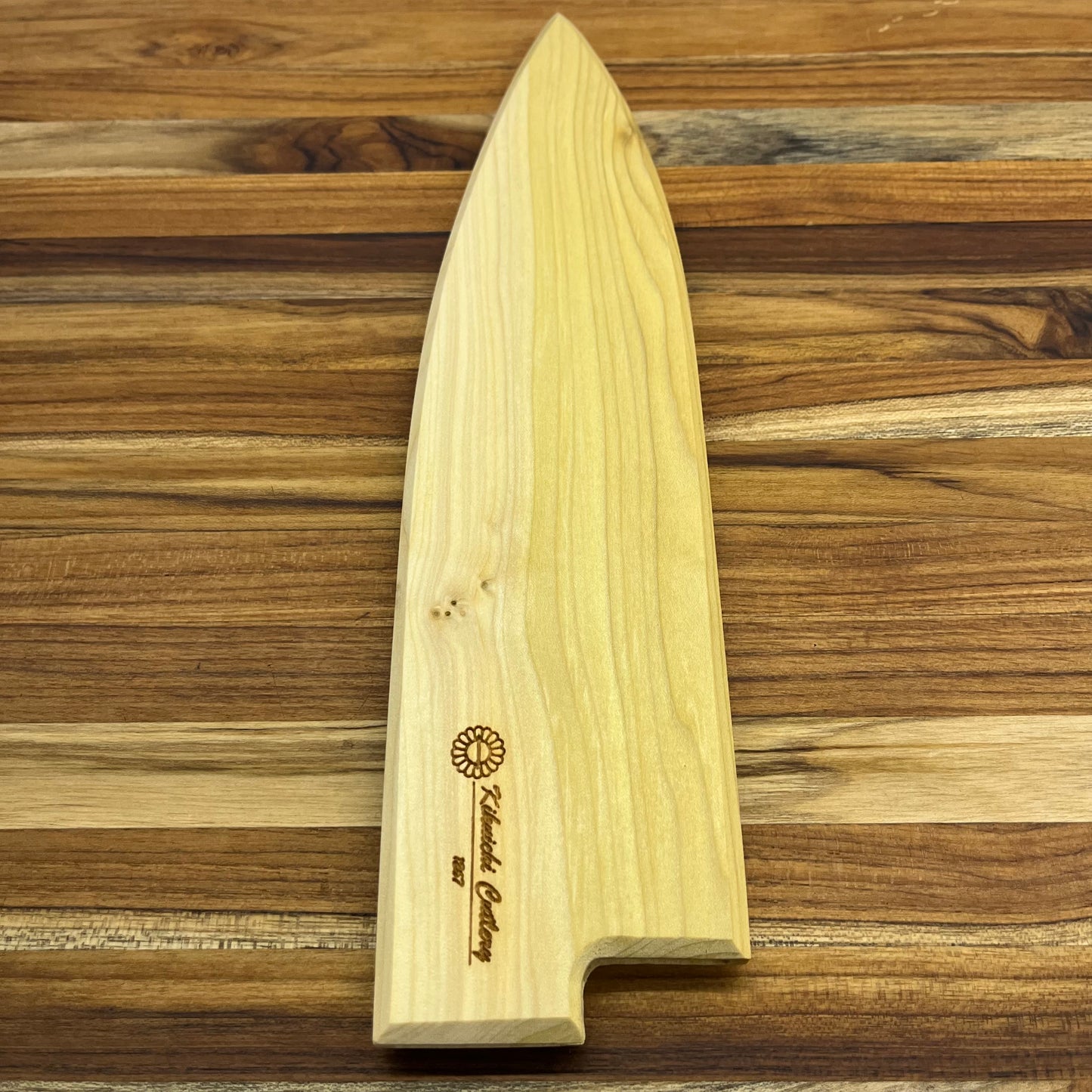 Kikuichi Magnetic Saya 240mm (9.5") Gyuto w/ Poplar Wood