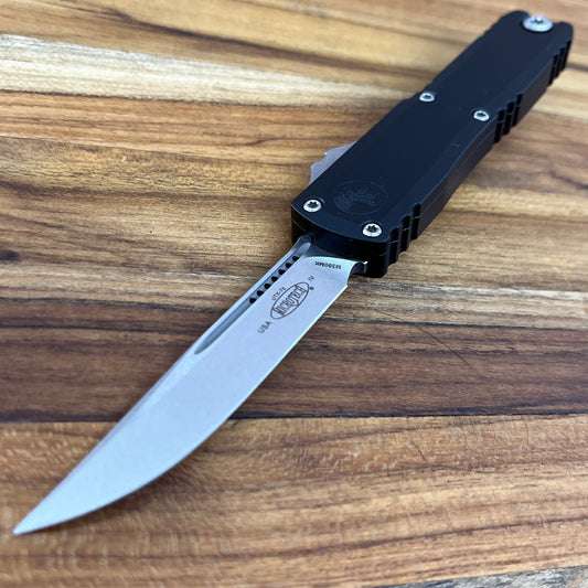 Microtech UTX-70 Gen IV 2.5" OTF w/ Black Aluminum Handle