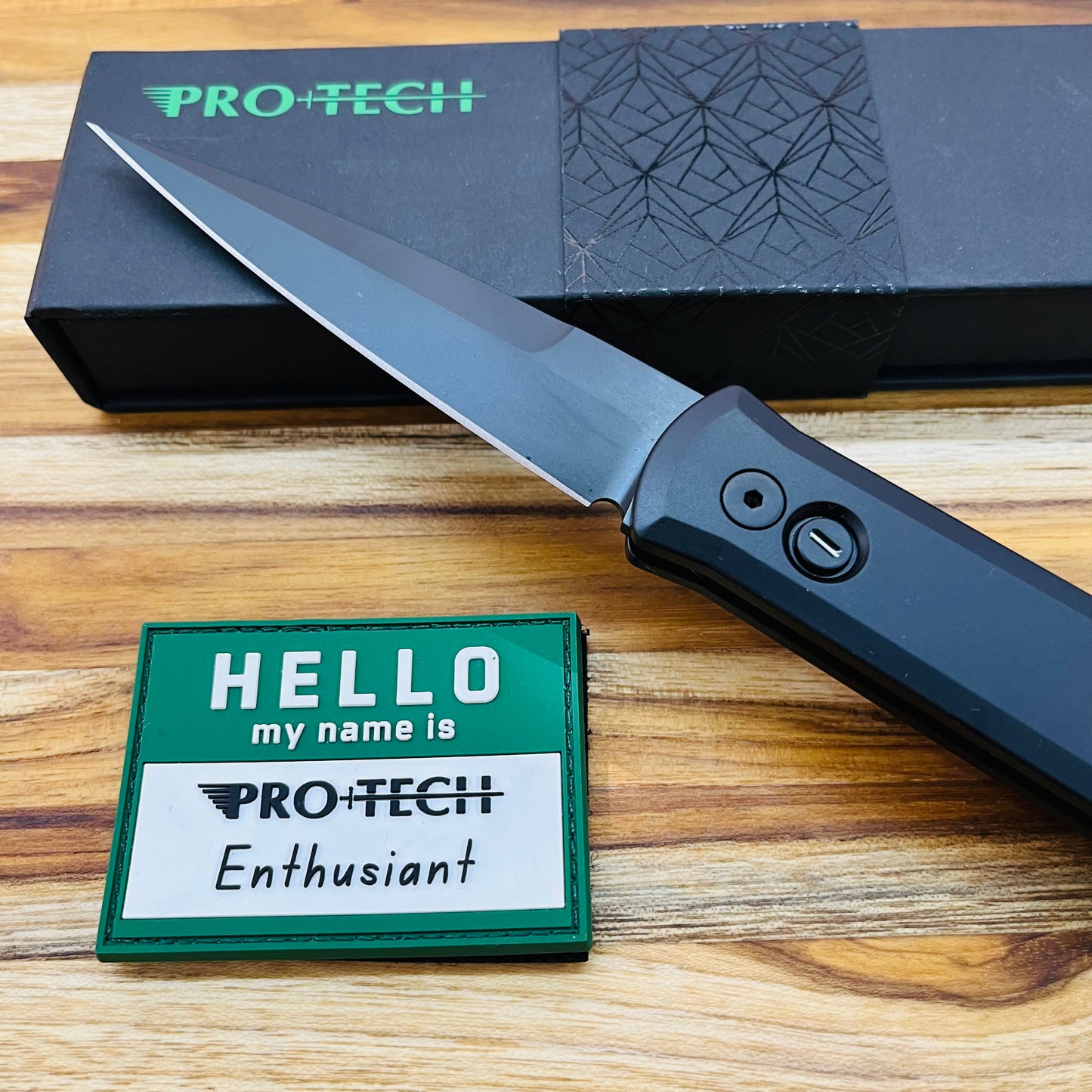 Pro-Tech Godfather Operator Edition 4" All Black Auto