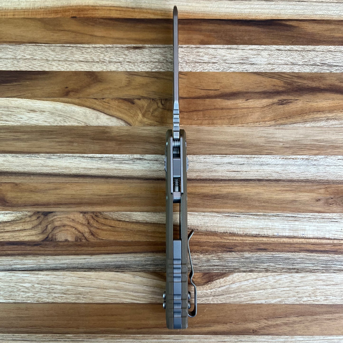 Microtech MSI 3.5" Folding Knife w/ RAM-LOK & Dark Earth Polymer