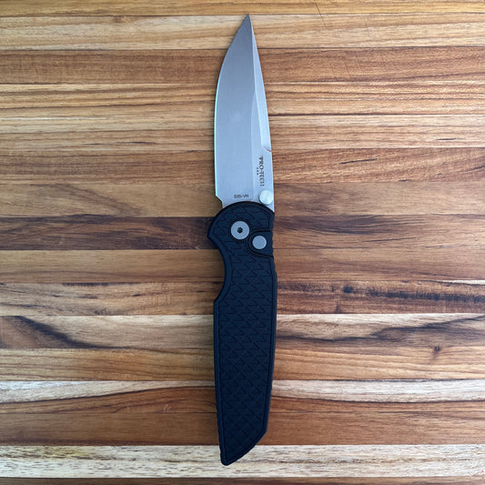 Pro-Tech TR-3 Integrity 3.25" Folding w/ Black Relic Handle