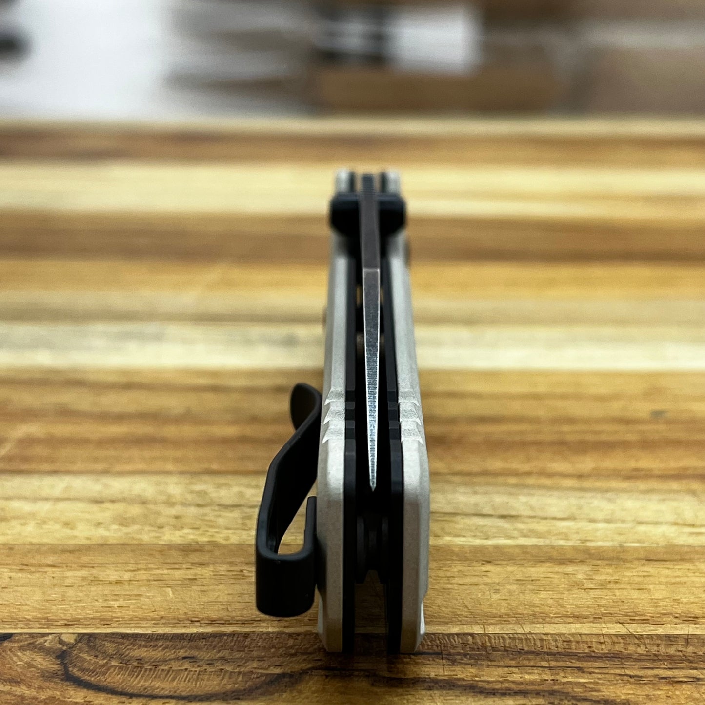 Kershaw Bel Air 3" Folding Knife w/ Bright Nickel Aluminum Handle