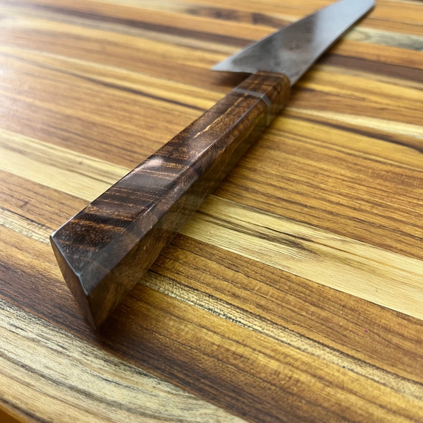 Alfredo Faccipieri 200mm (7.75") Gyuto w/ Damasteel & Koa Handle