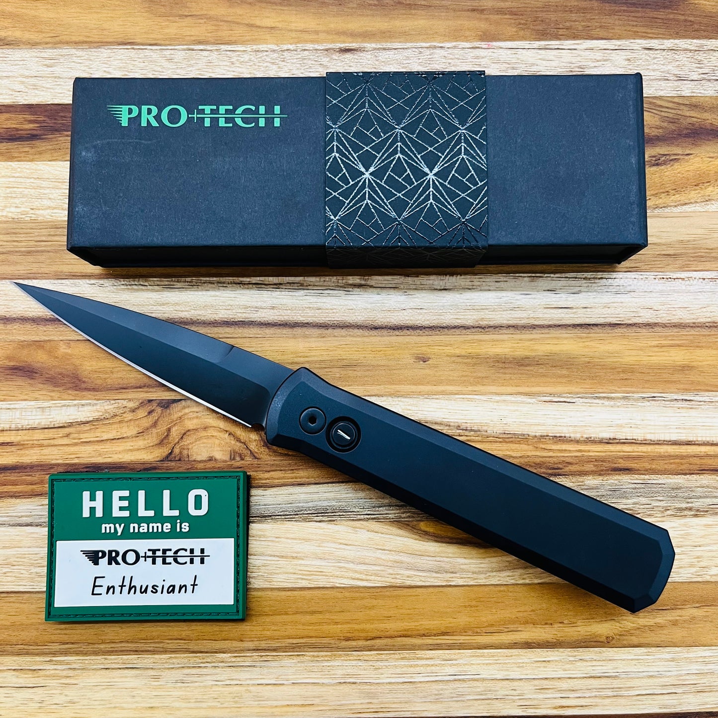 Pro-Tech Godfather Operator Edition 4" All Black Auto