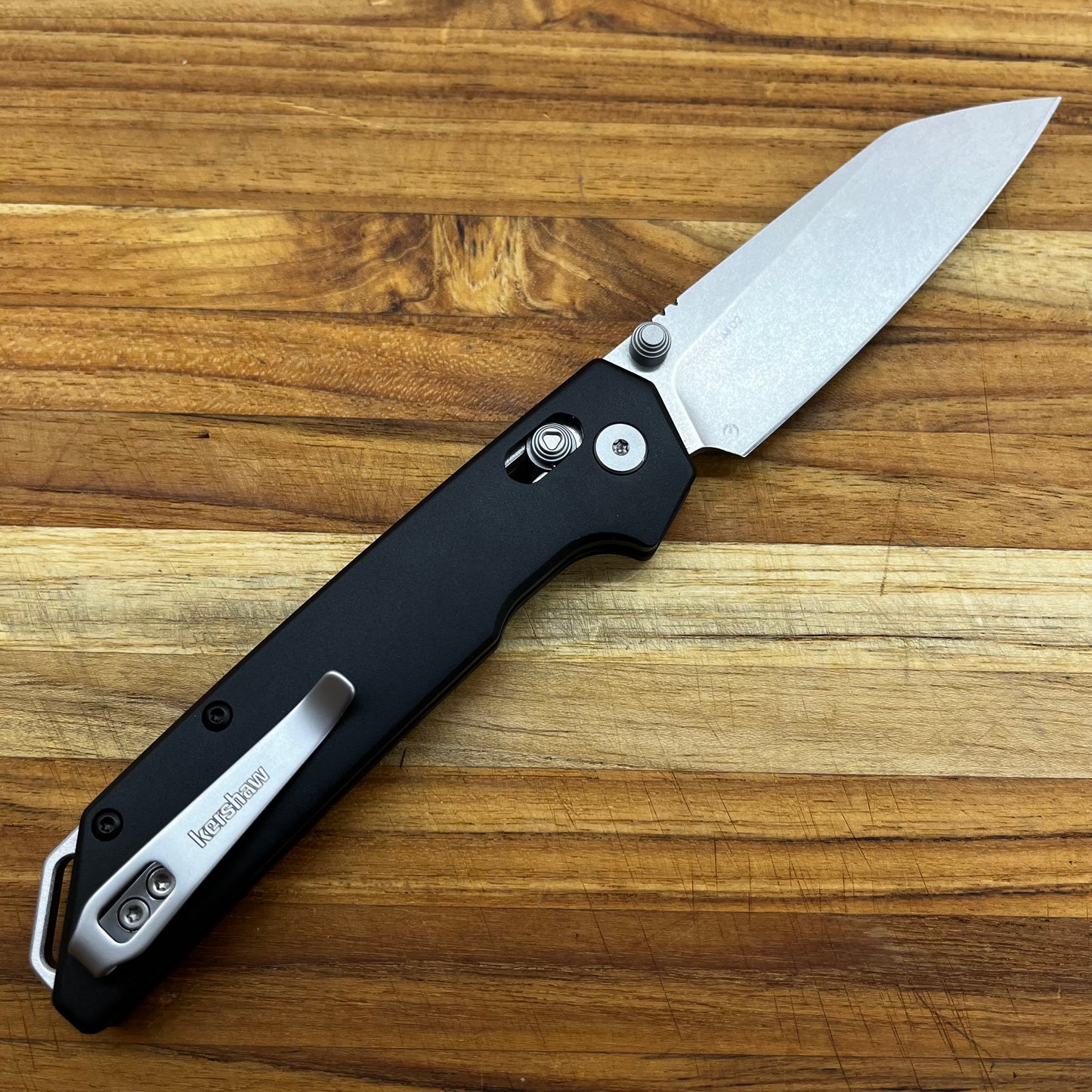 Kershaw Iridium RT 3.5" Folding Knife w/ Black Aluminum Handle